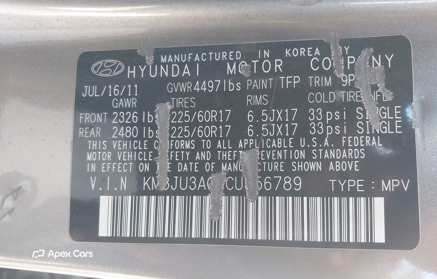 Hyundai Tucson 2012