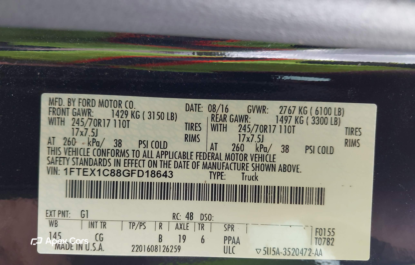 Ford F-150 2016