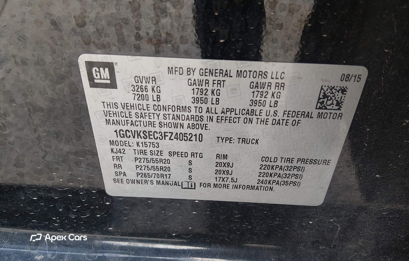 Chevrolet Silverado 2015
