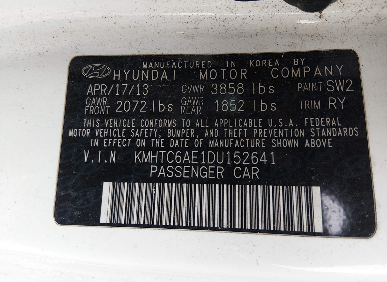 Hyundai Veloster 2013