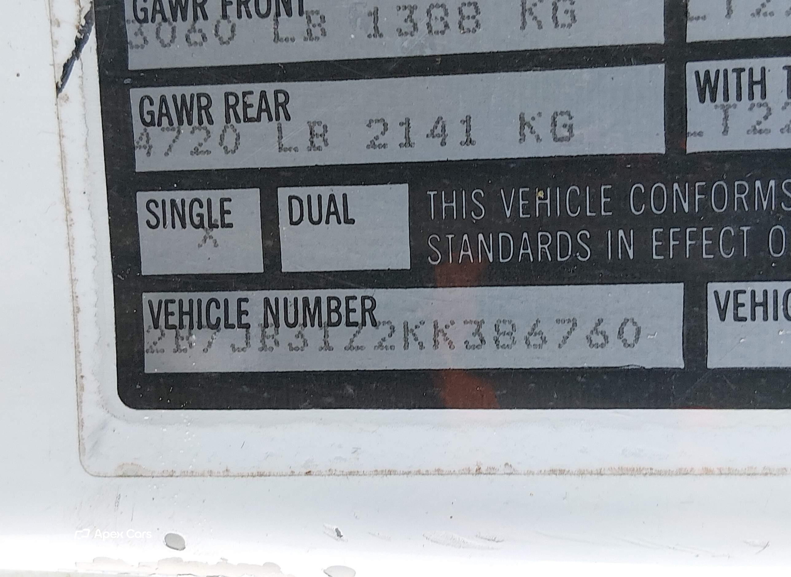 Dodge RAM Van 1989