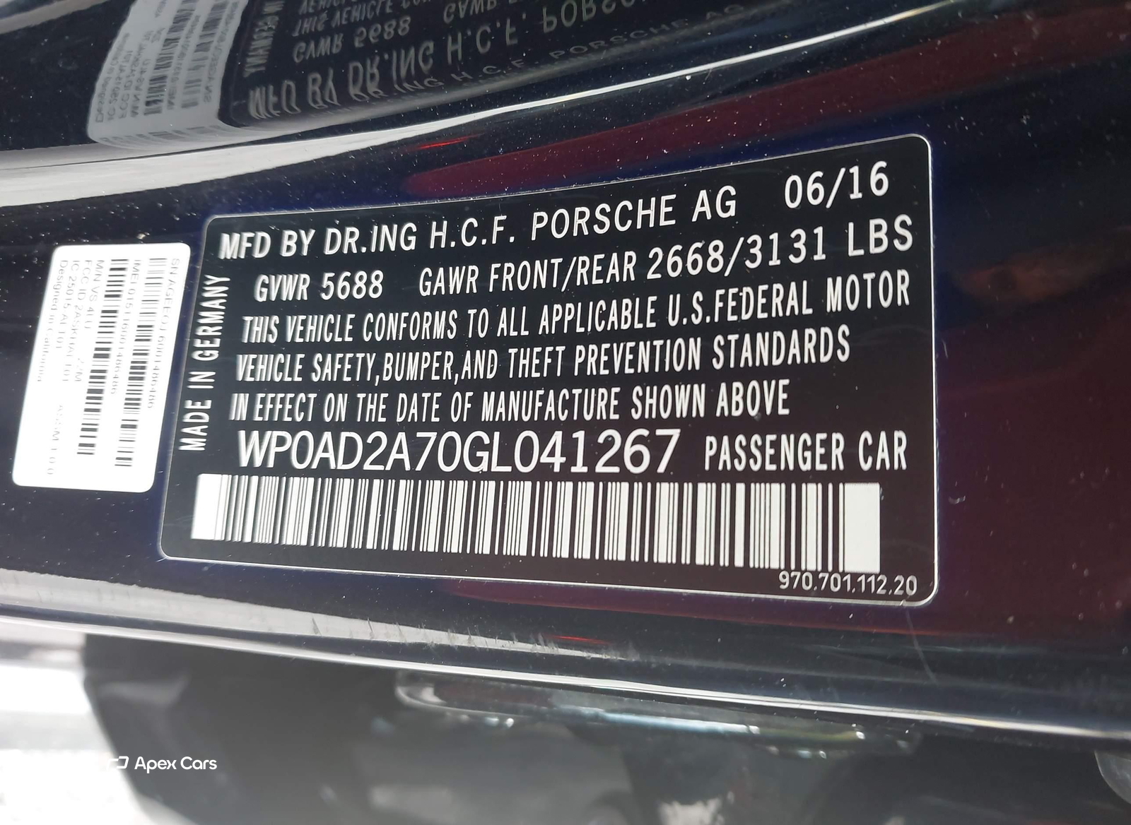 Porsche Panamera 2016