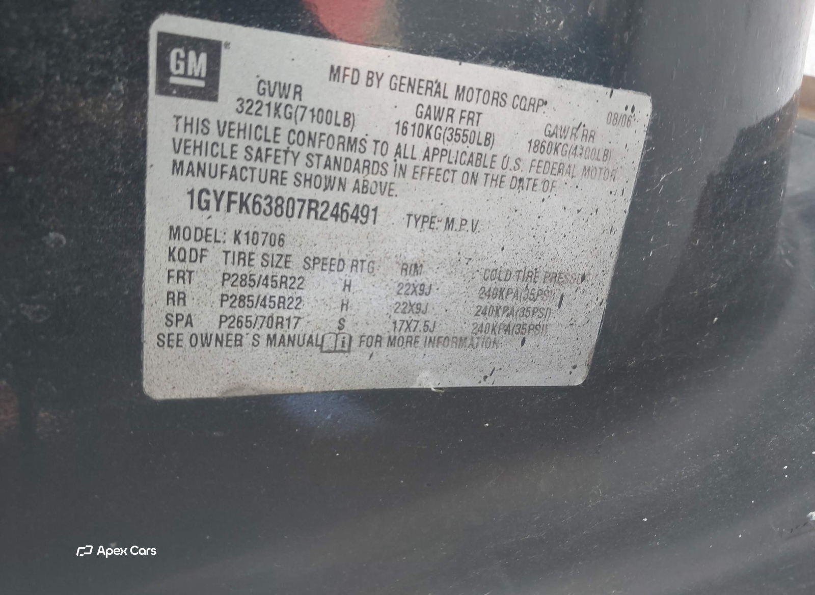 Cadillac Escalade 2007