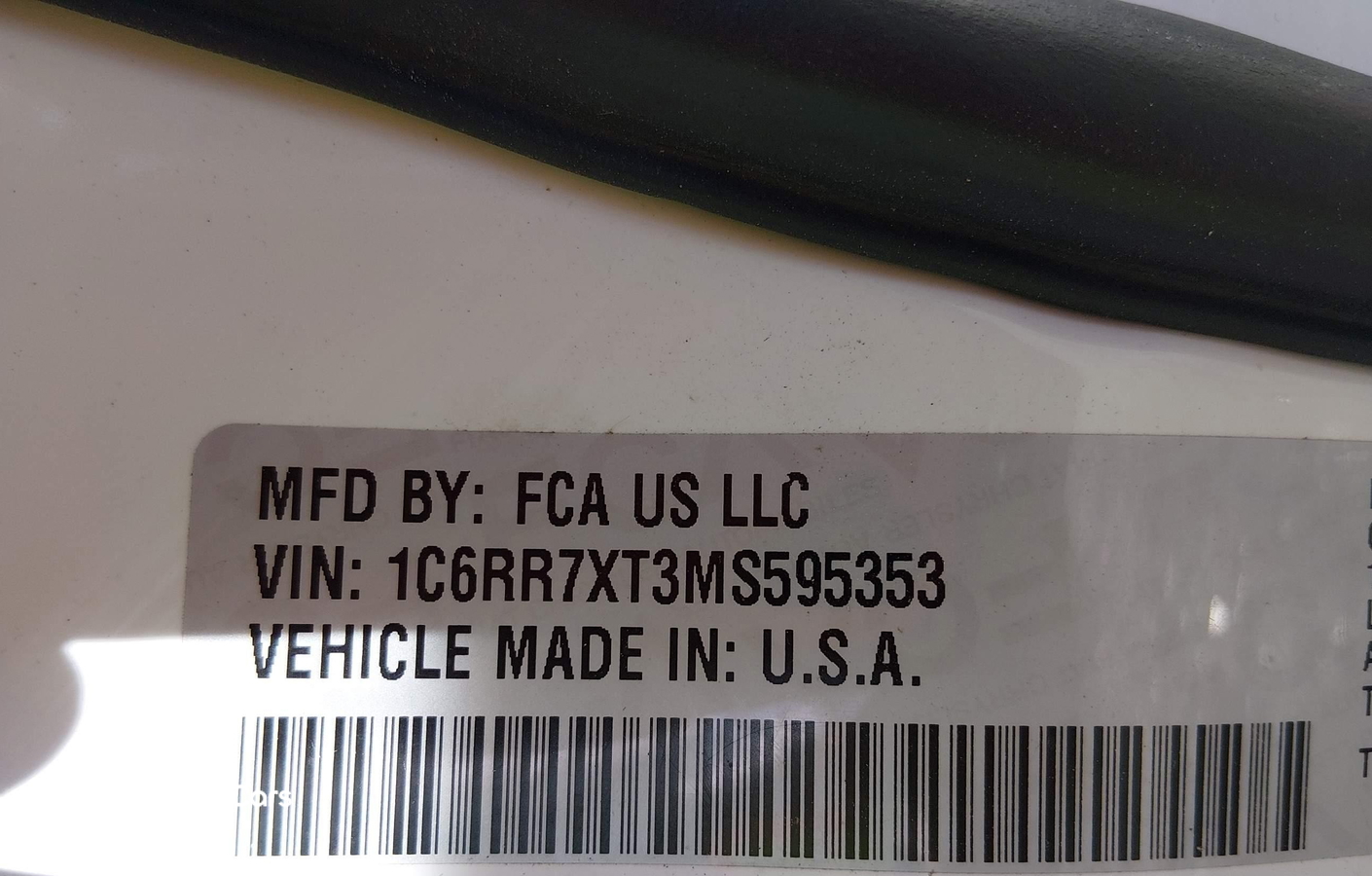 RAM 1500 2021