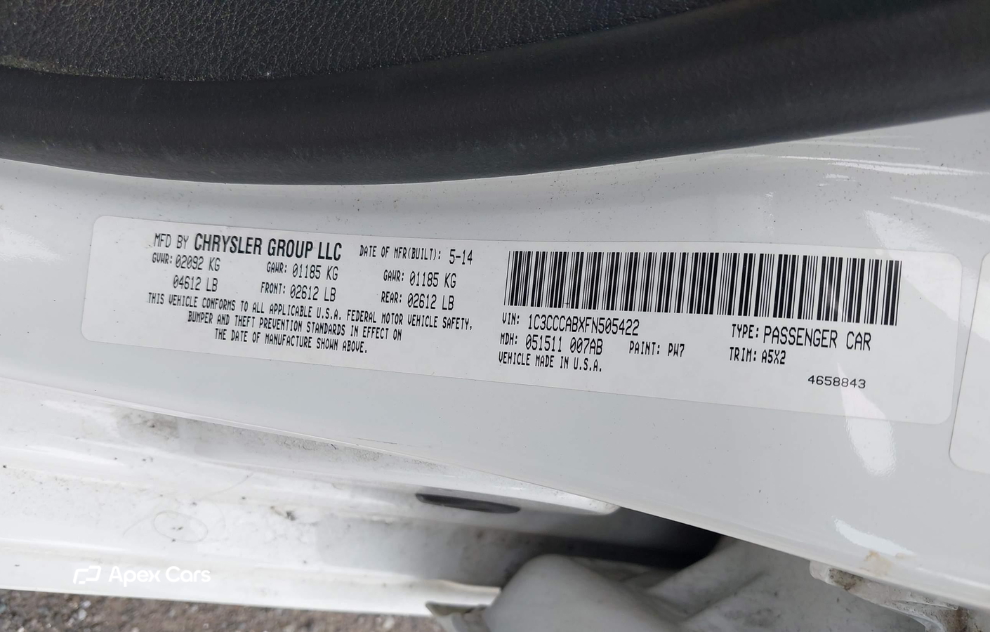 Chrysler 200 2015