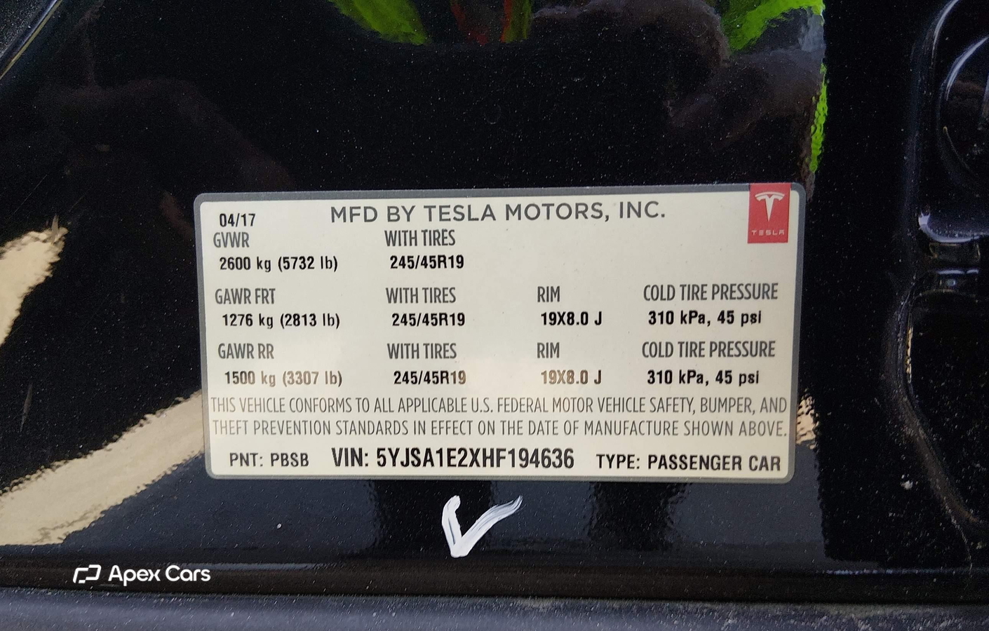 Tesla Model S 2017