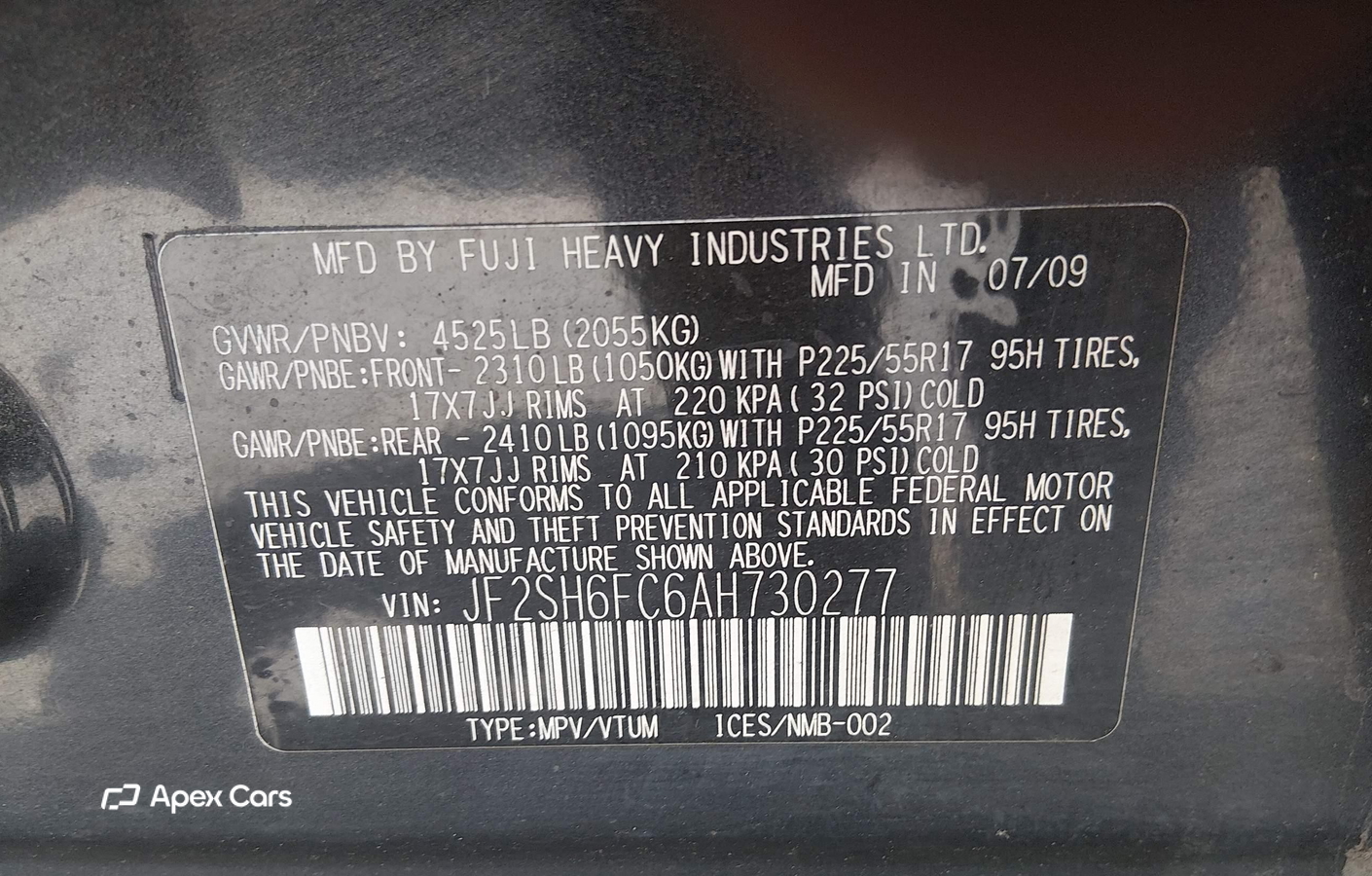Subaru Forester 2010