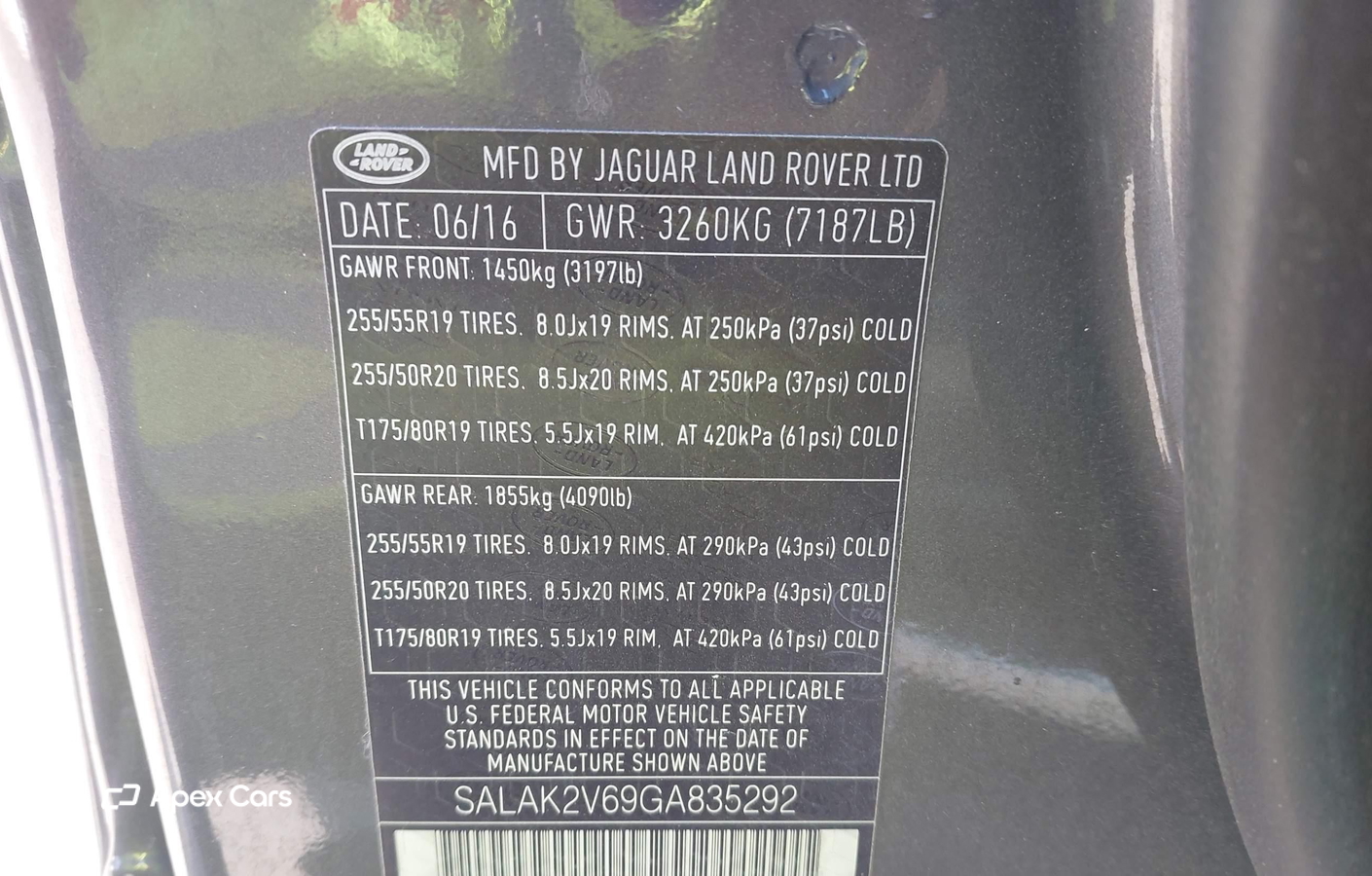Land Rover LR4 2016