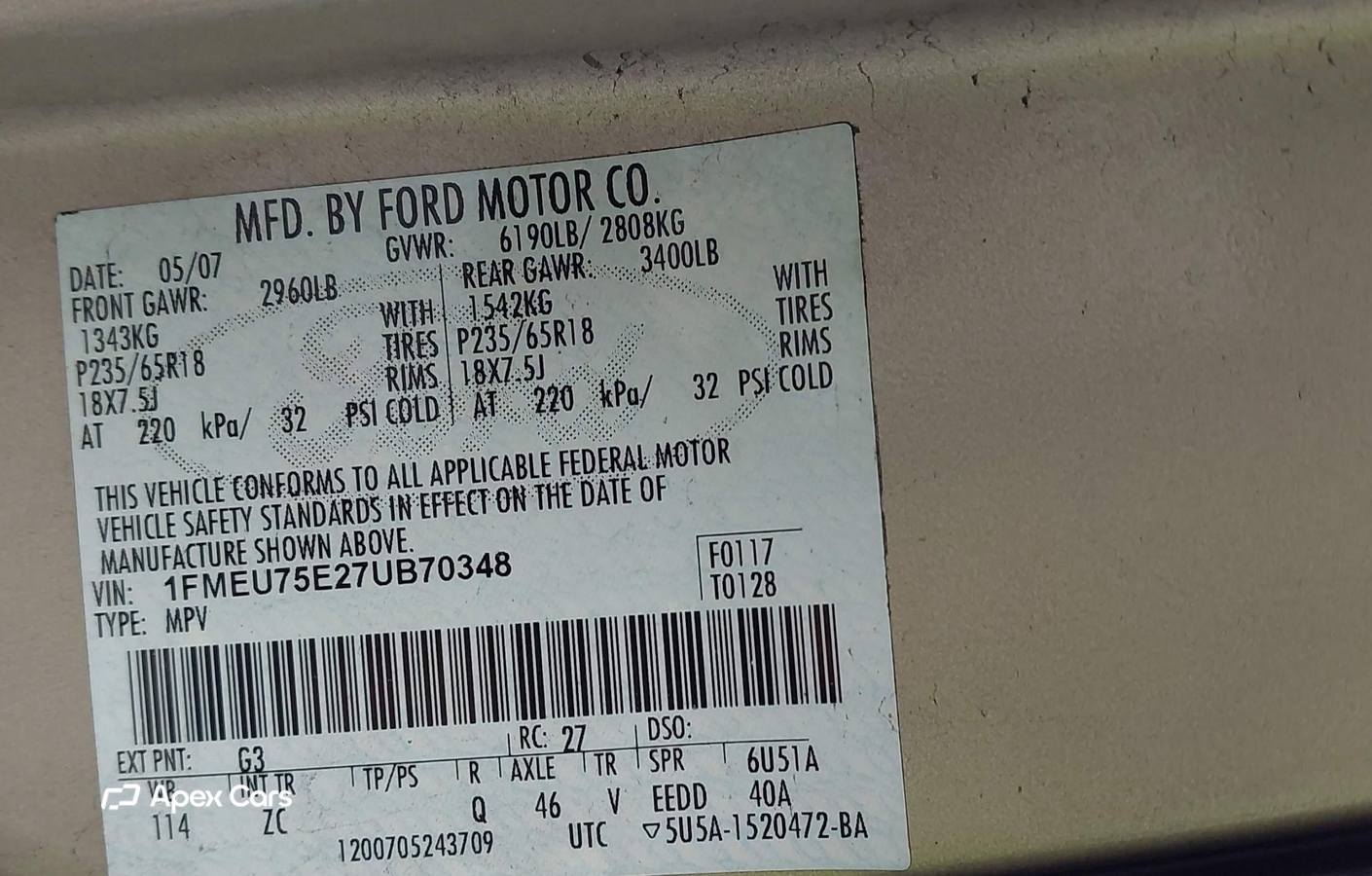 Ford Explorer 2007