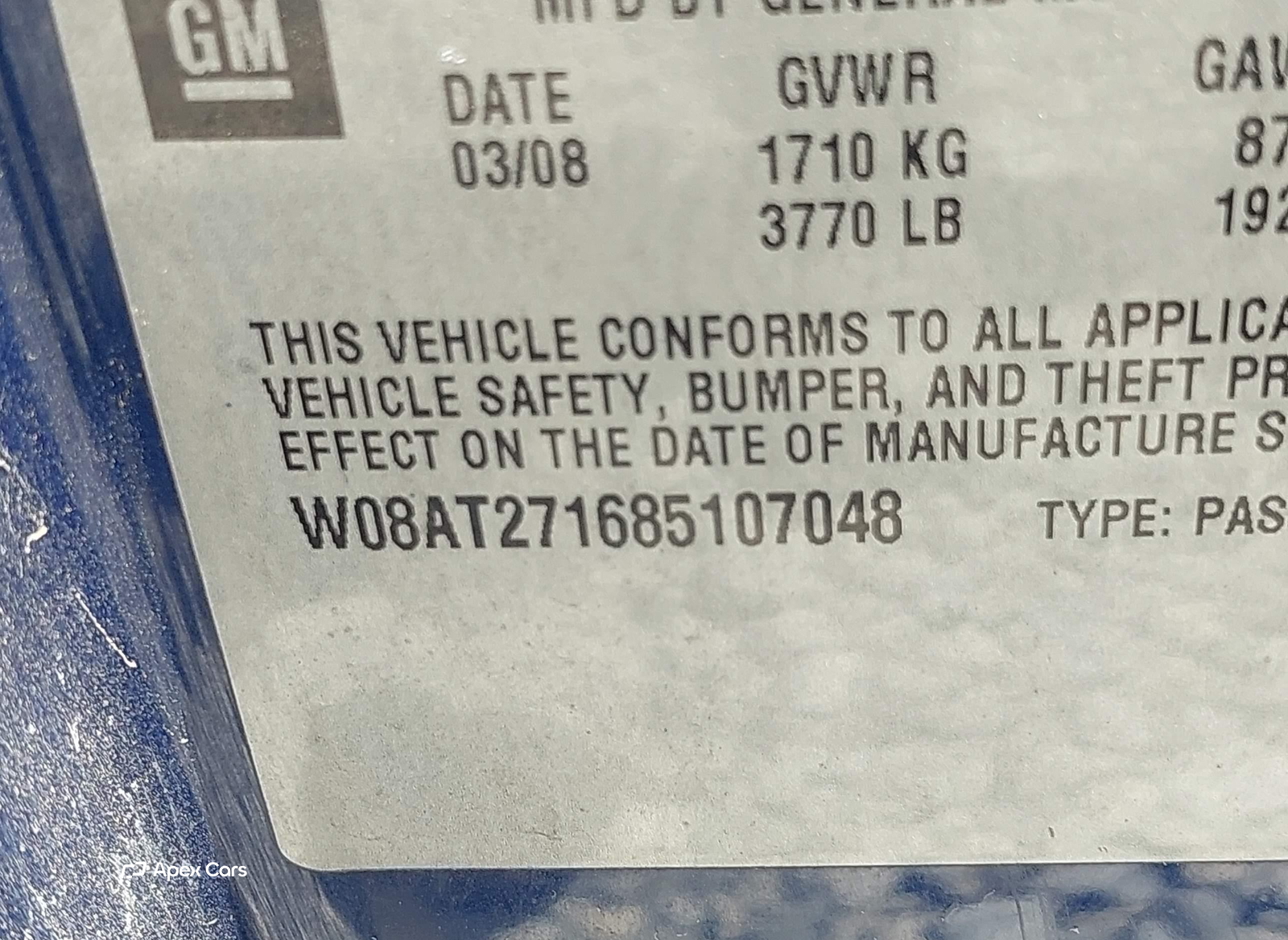 Saturn Astra 2008