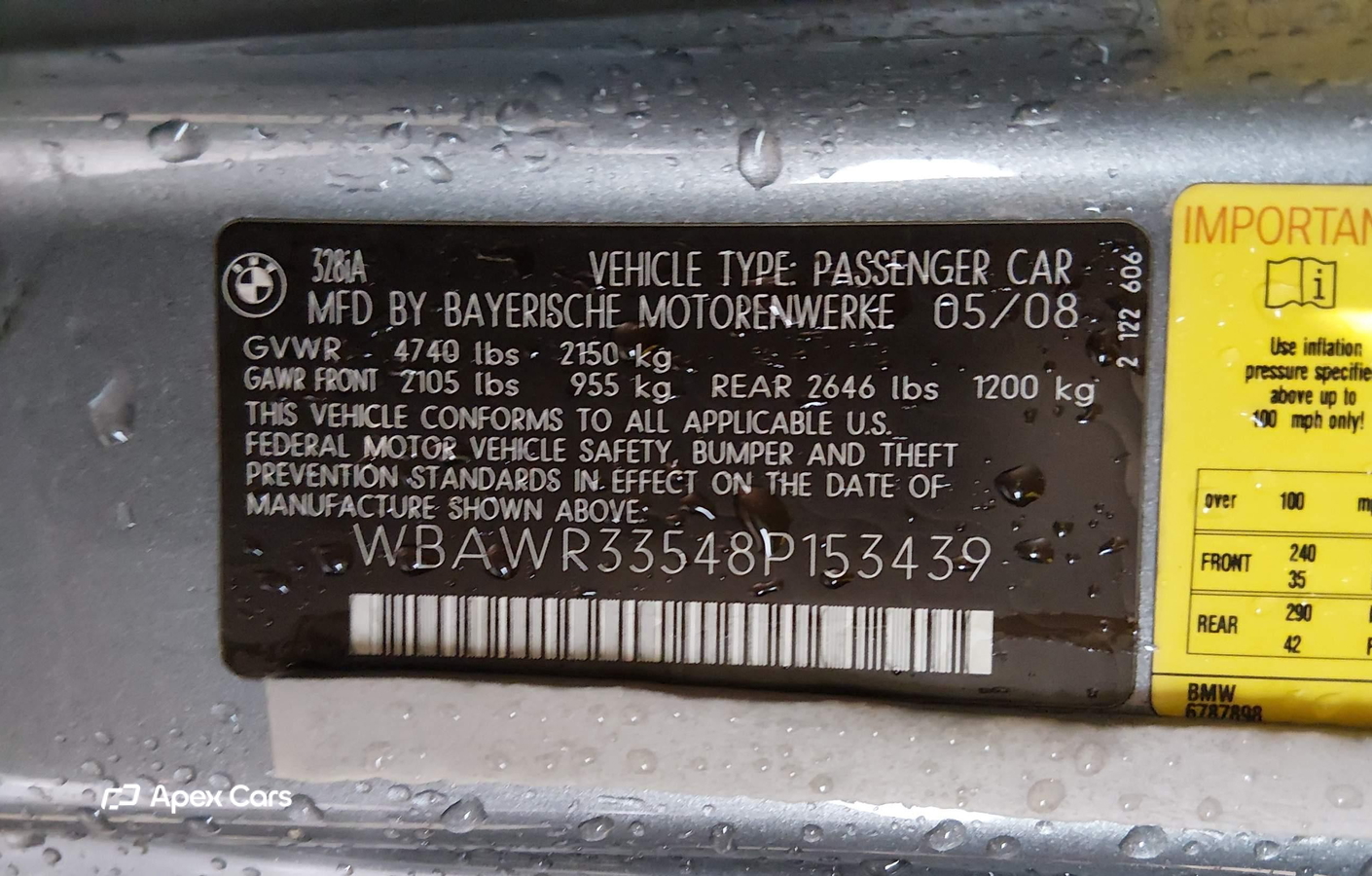 BMW Series 3 2008