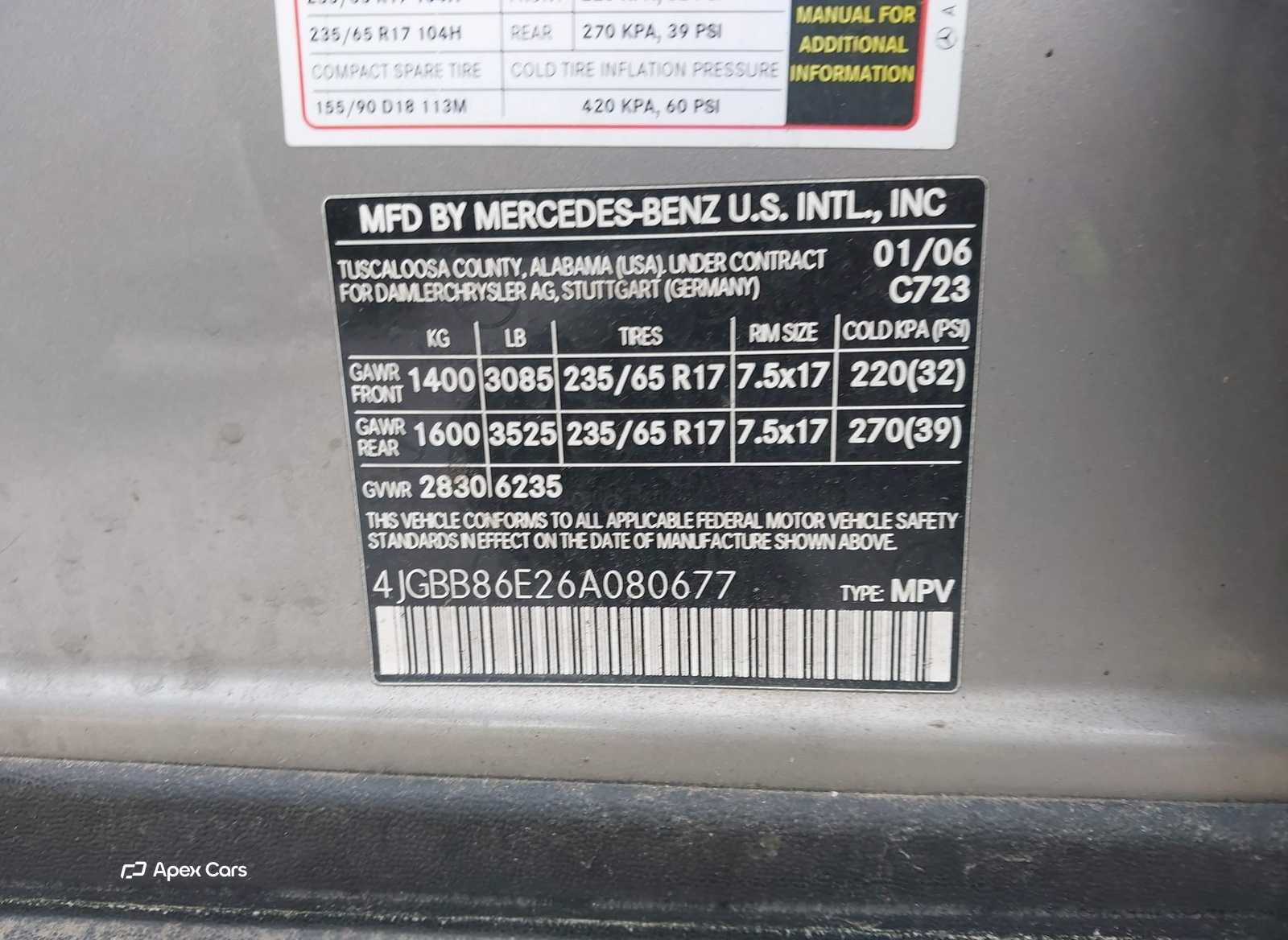 Mercedes-Benz M-klasse 2006