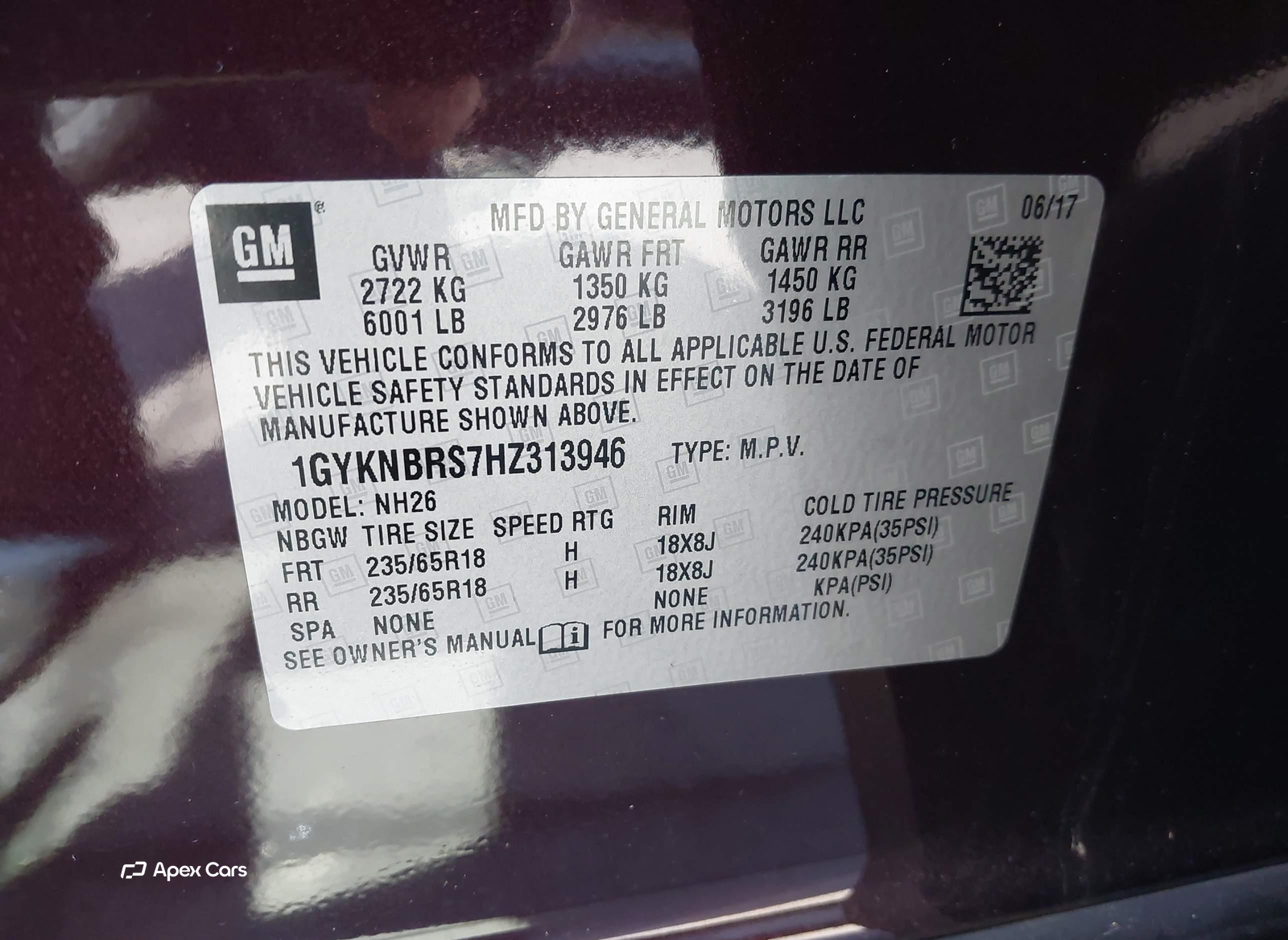 Cadillac XT5 2017