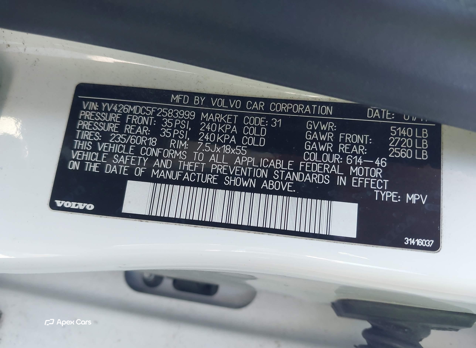 Volvo XC60 2015