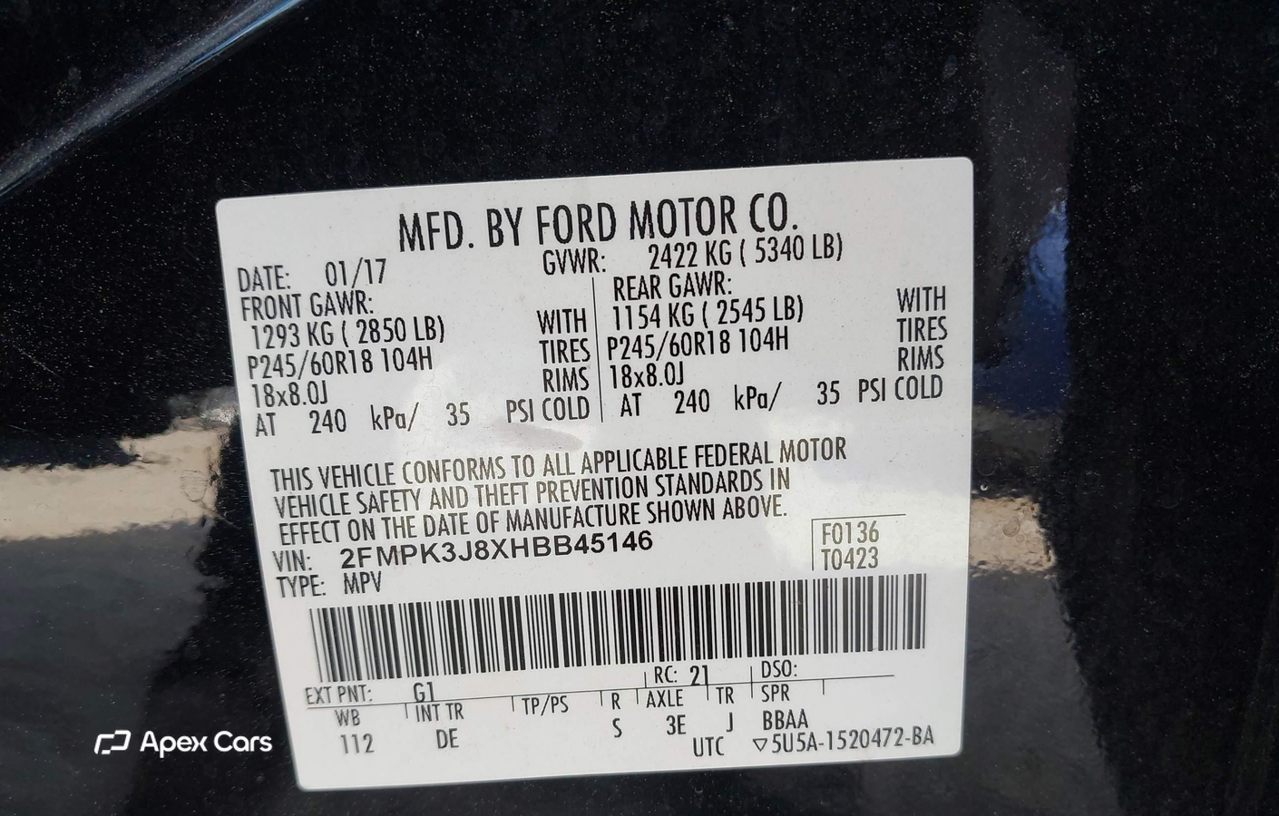 Ford Edge 2017