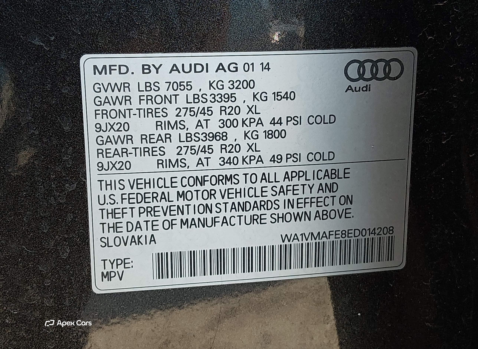 Audi Q7 2014