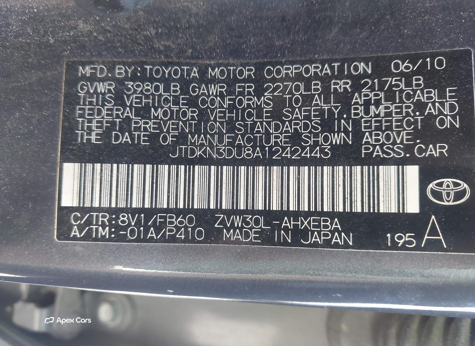 Toyota Prius 2010