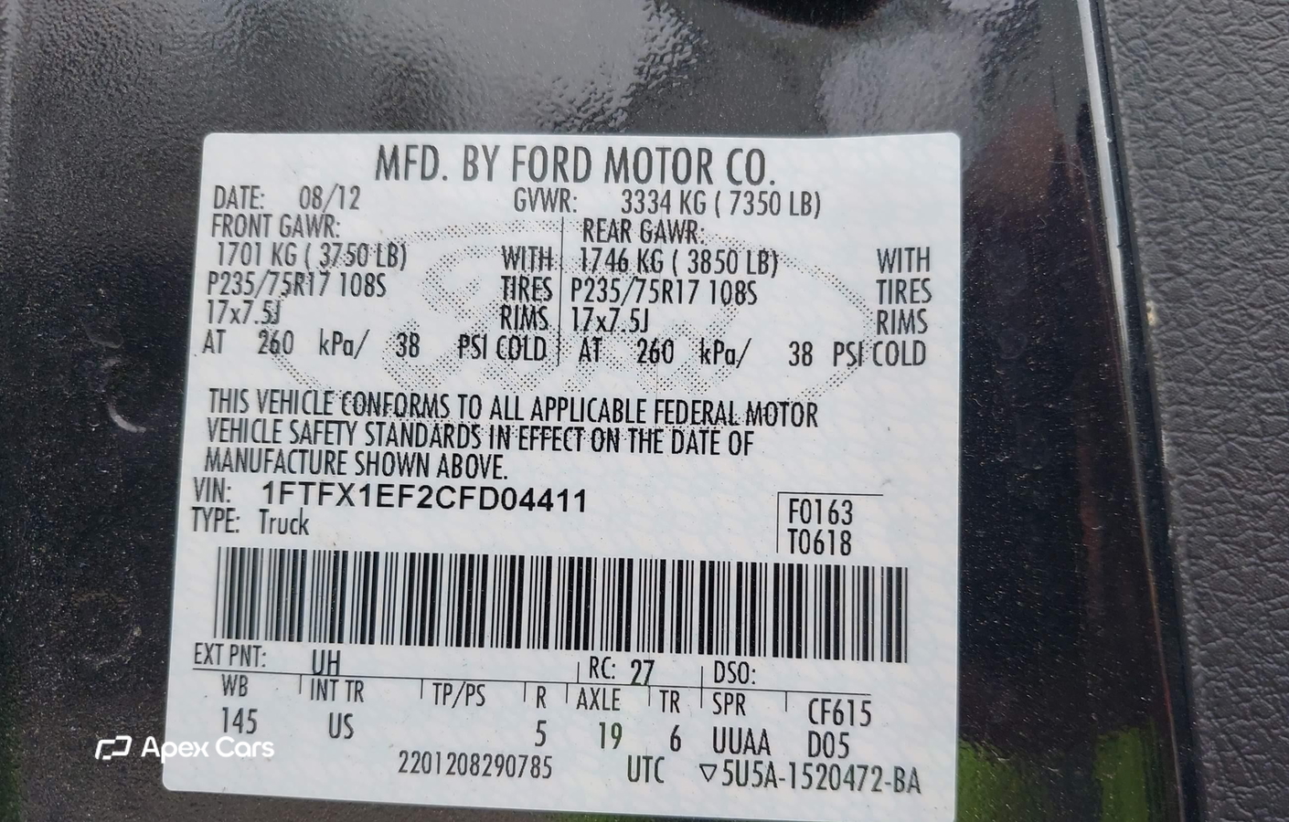 Ford F-150 2012