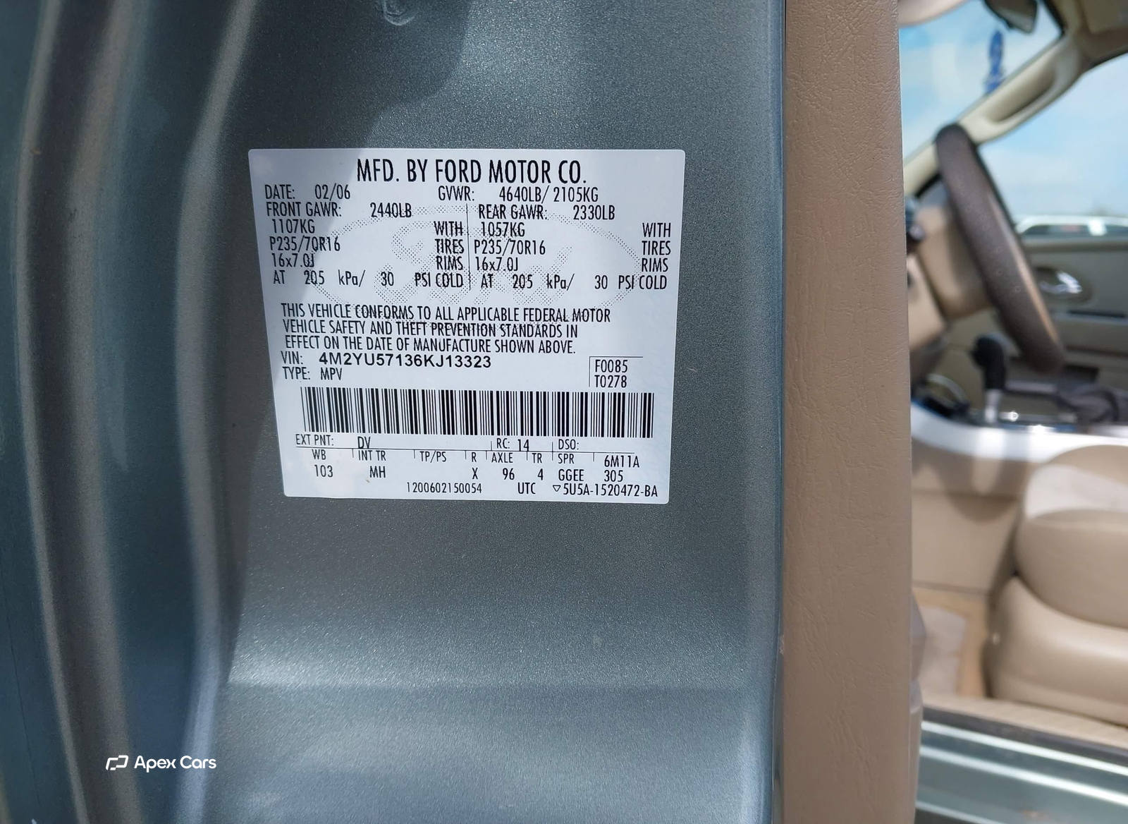 Mercury Mariner 2006