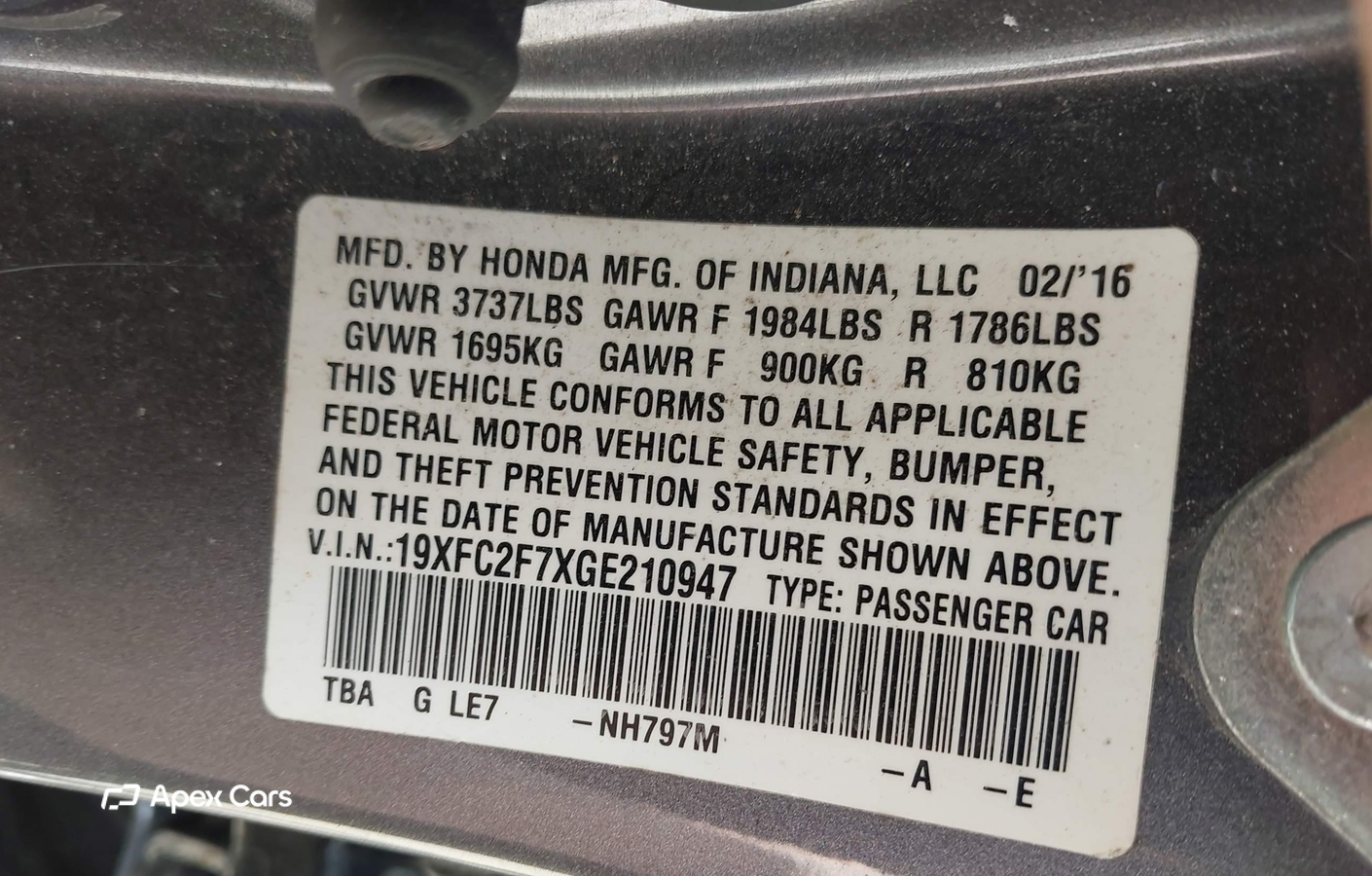 Honda Civic 2016