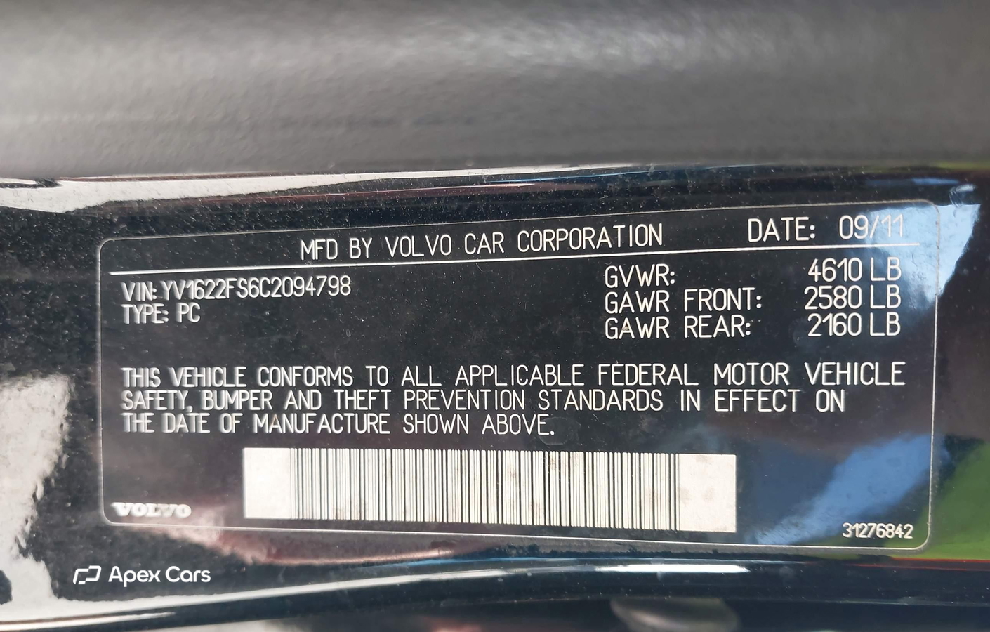 Volvo S60 2012