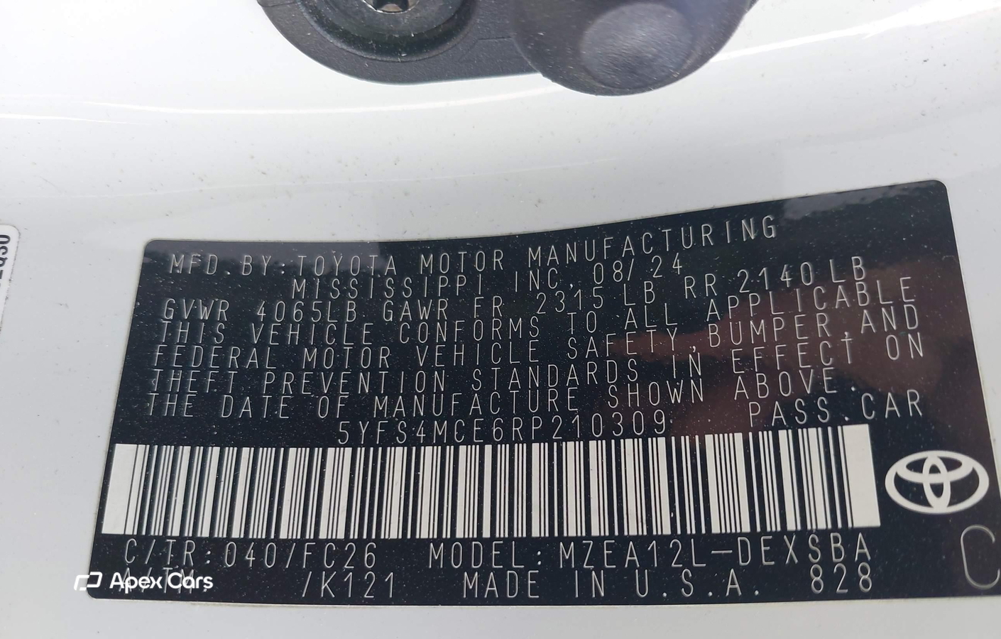 Toyota Corolla 2024