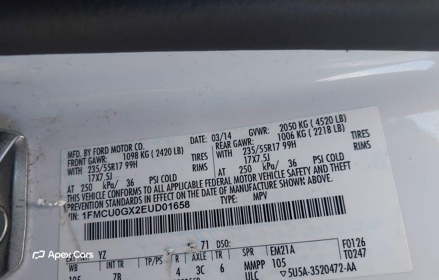 Ford Escape 2014