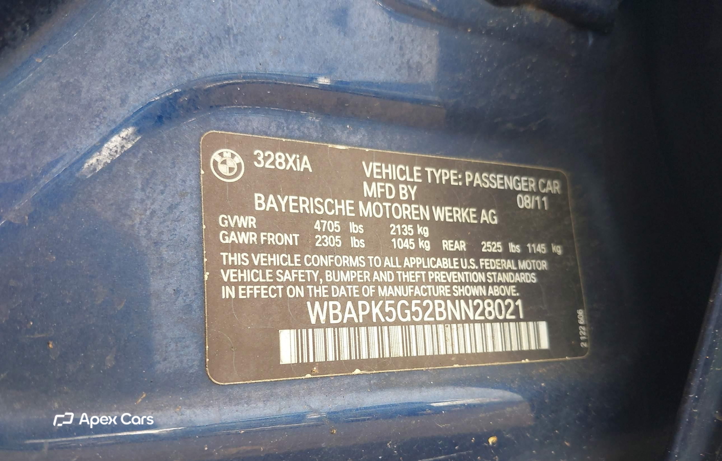 BMW Series 3 2011