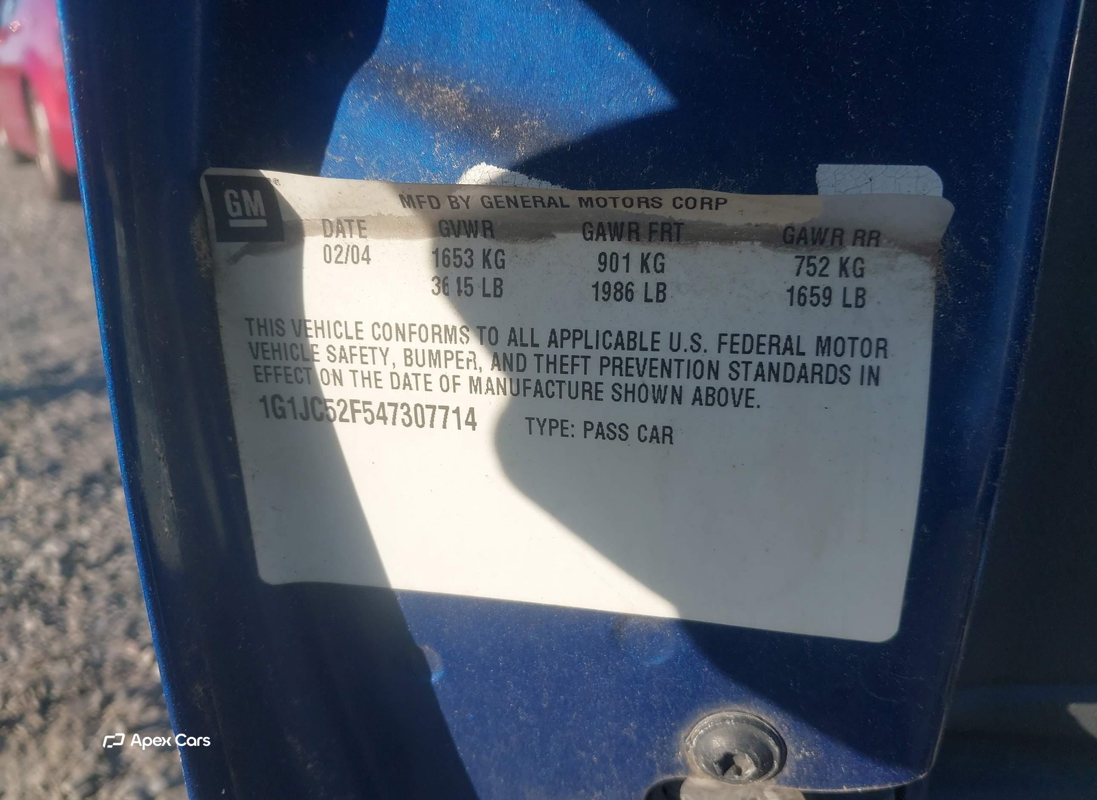 Chevrolet Cavalier 2004