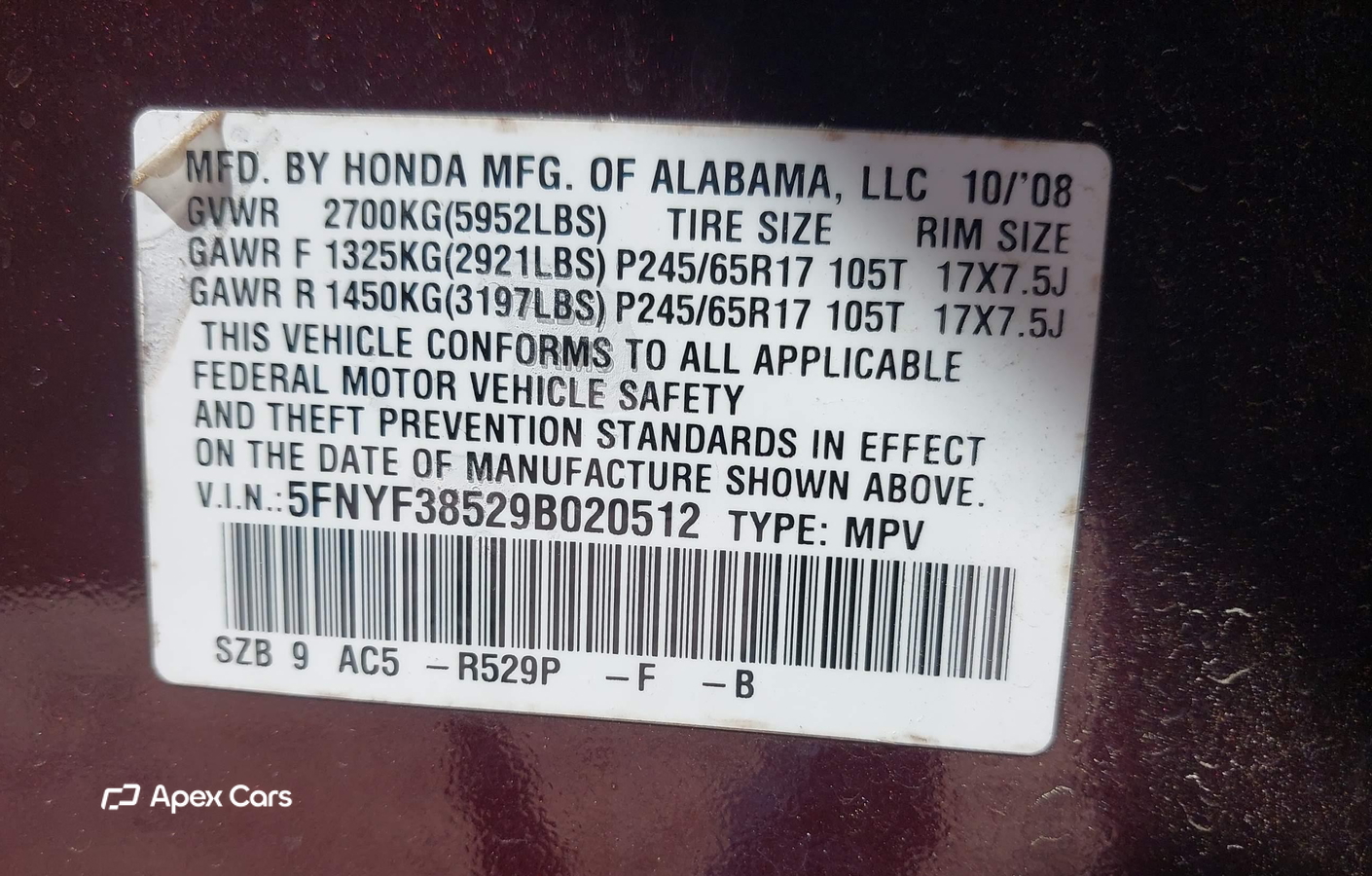 Honda Pilot 2009