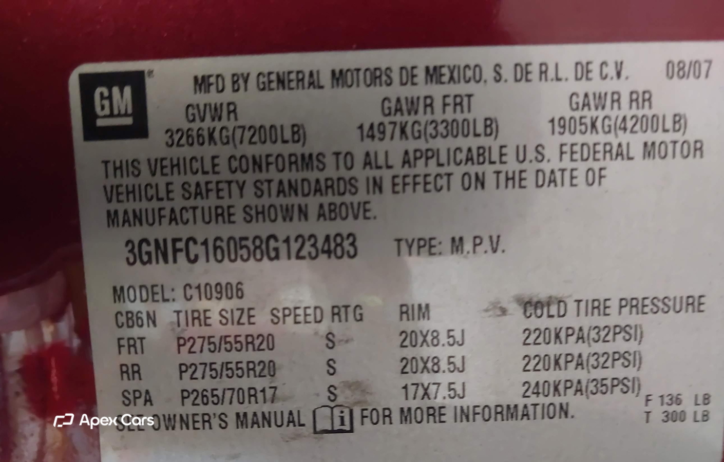 Chevrolet Express 2008