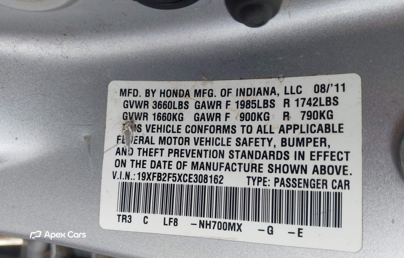 Honda Civic 2012