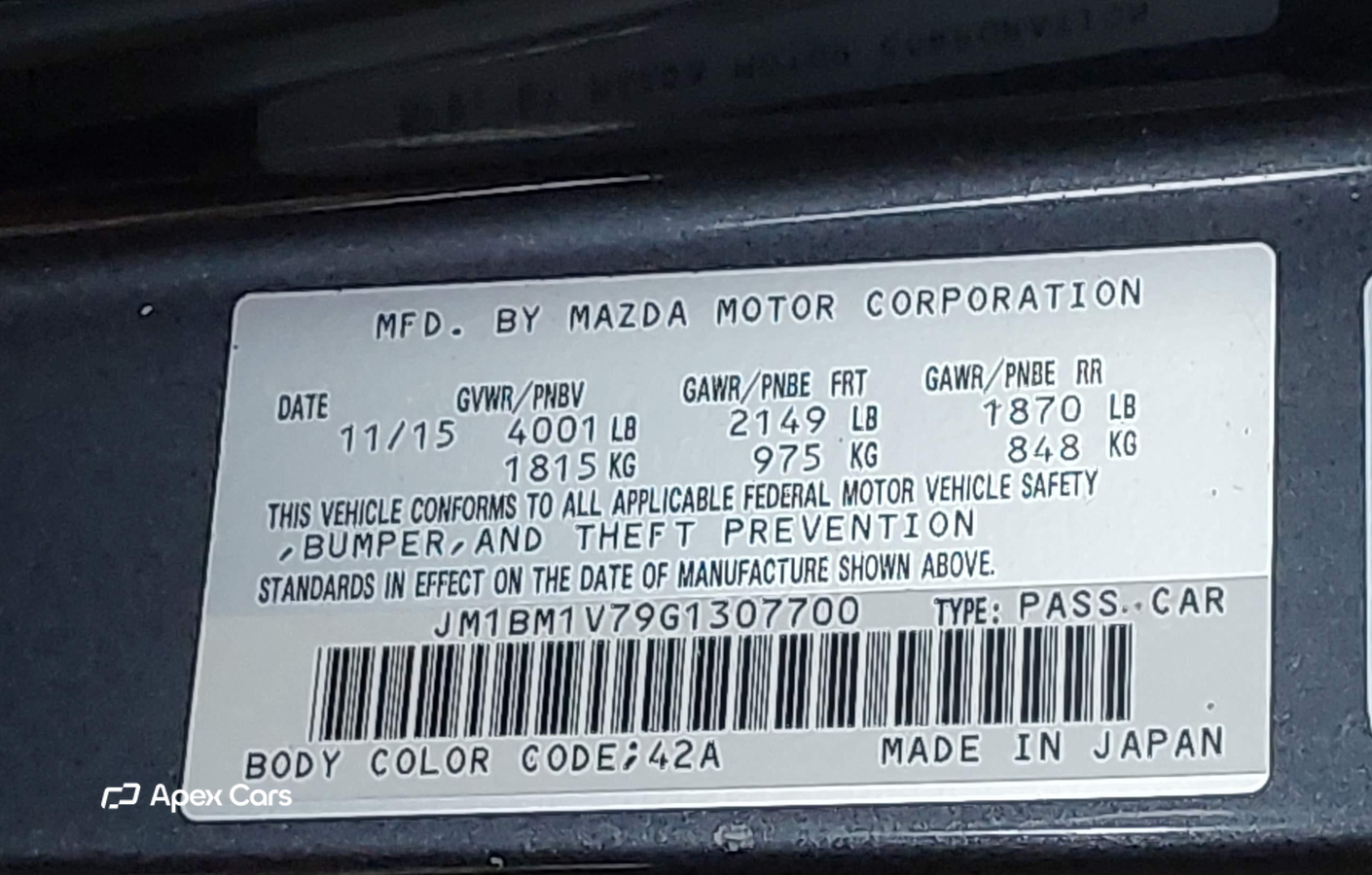 Mazda 3 2016