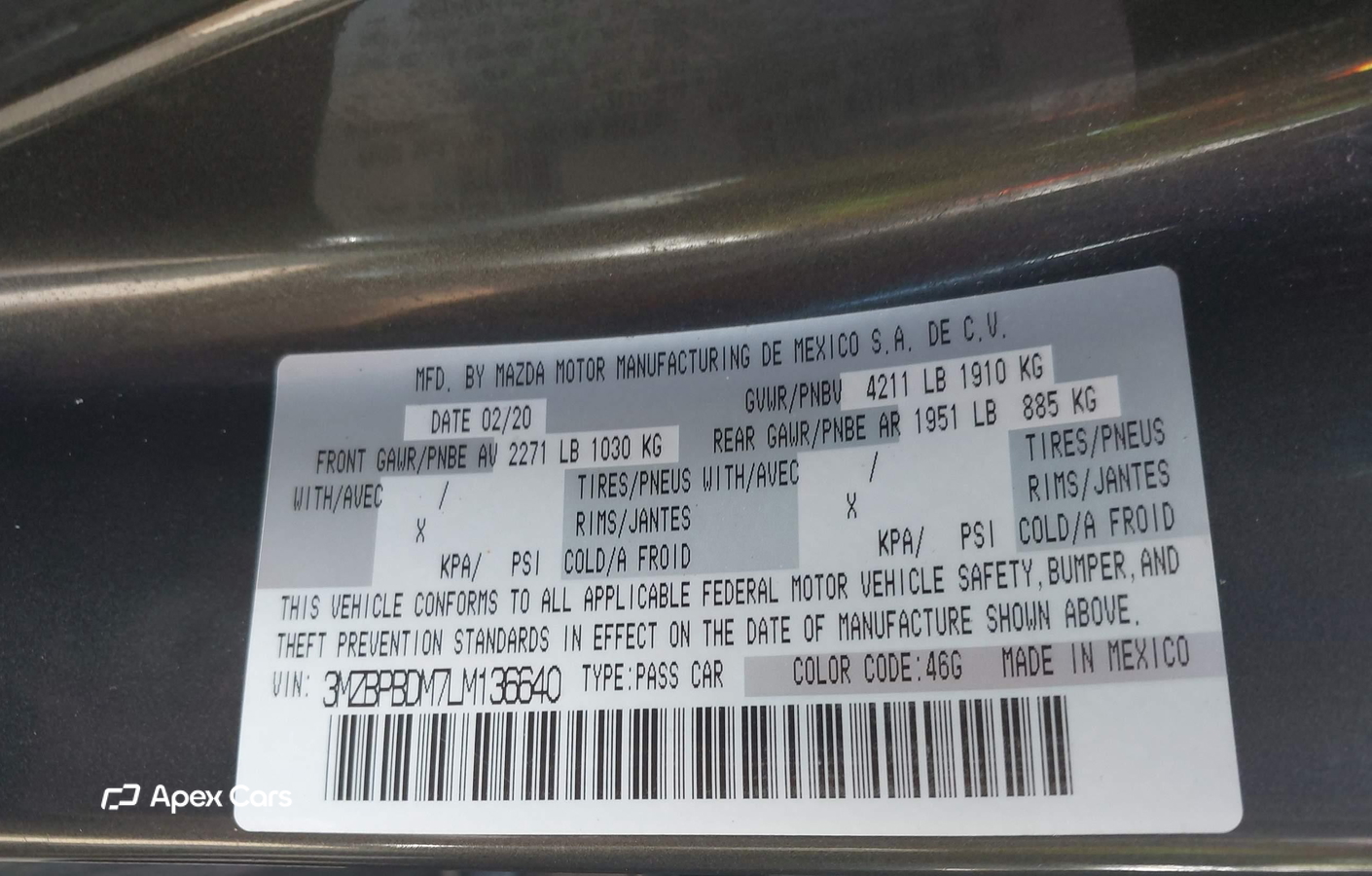 Mazda 3 2020