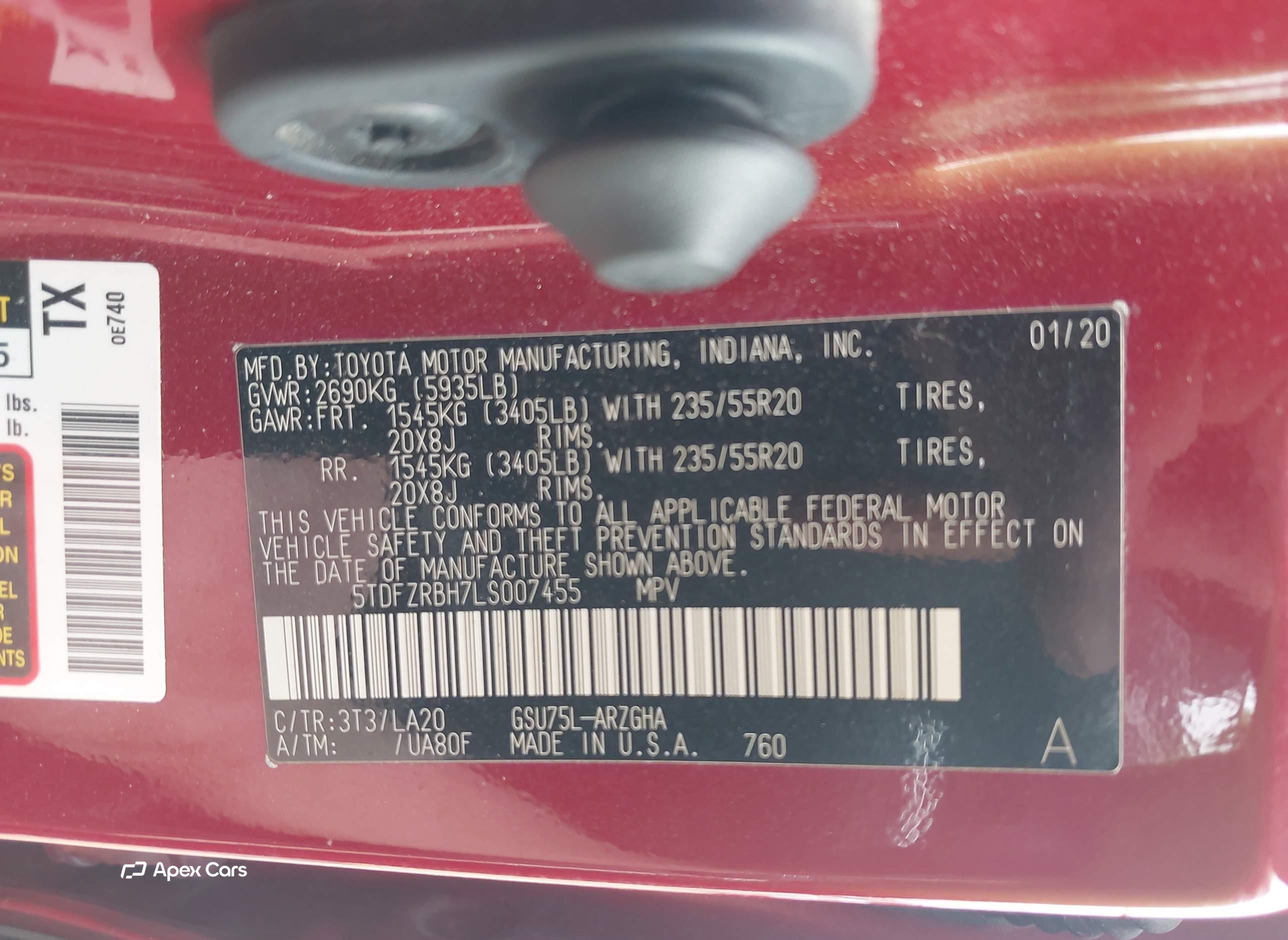 Toyota Highlander 2020