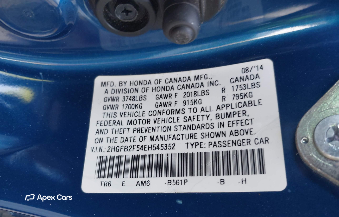 Honda Civic 2014