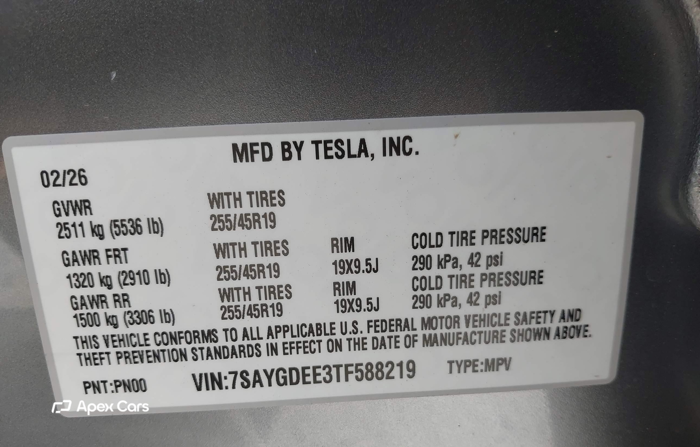 Tesla Model Y 2026