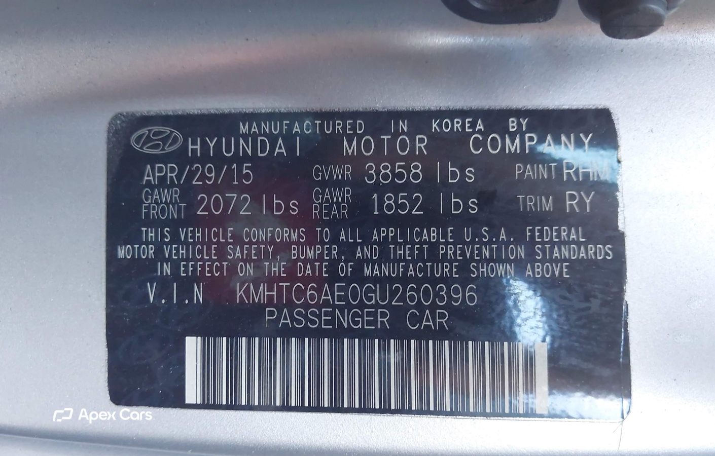 Hyundai Veloster 2016