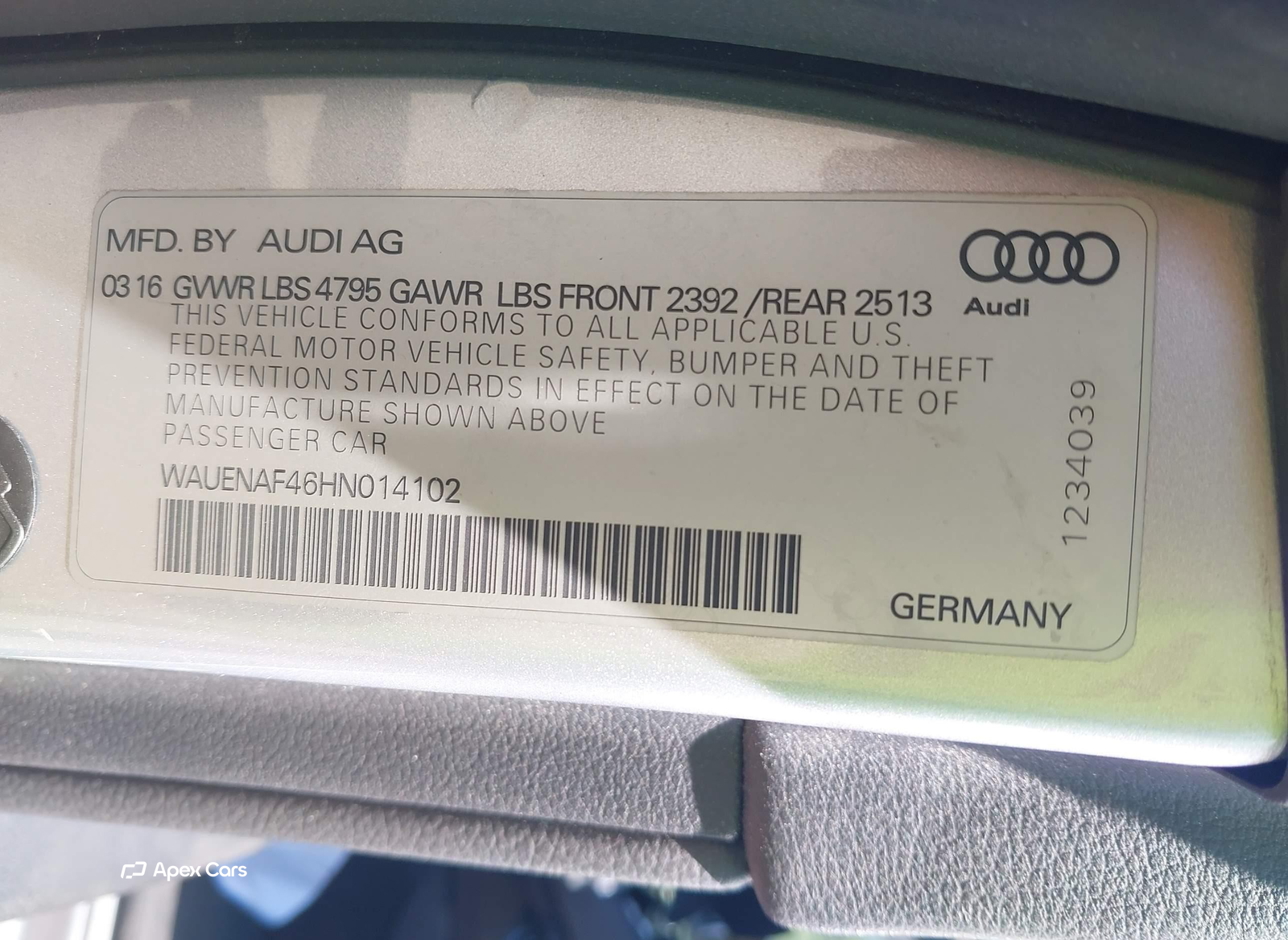 Audi A4 2017
