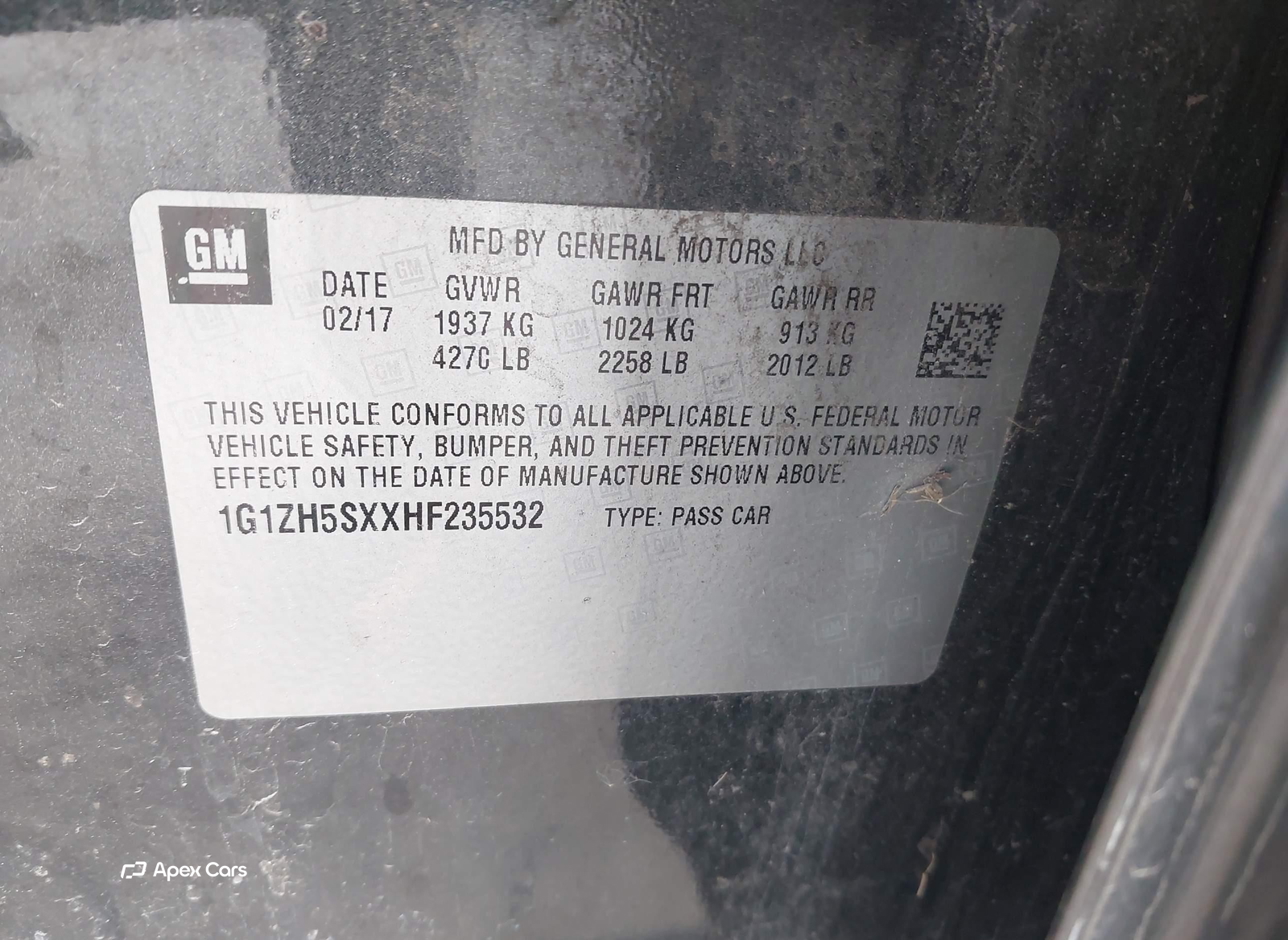 Chevrolet Malibu 2017