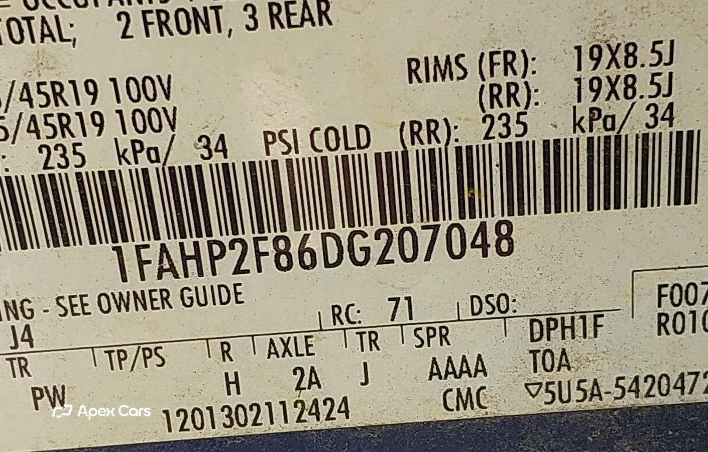 Ford Taurus 2013