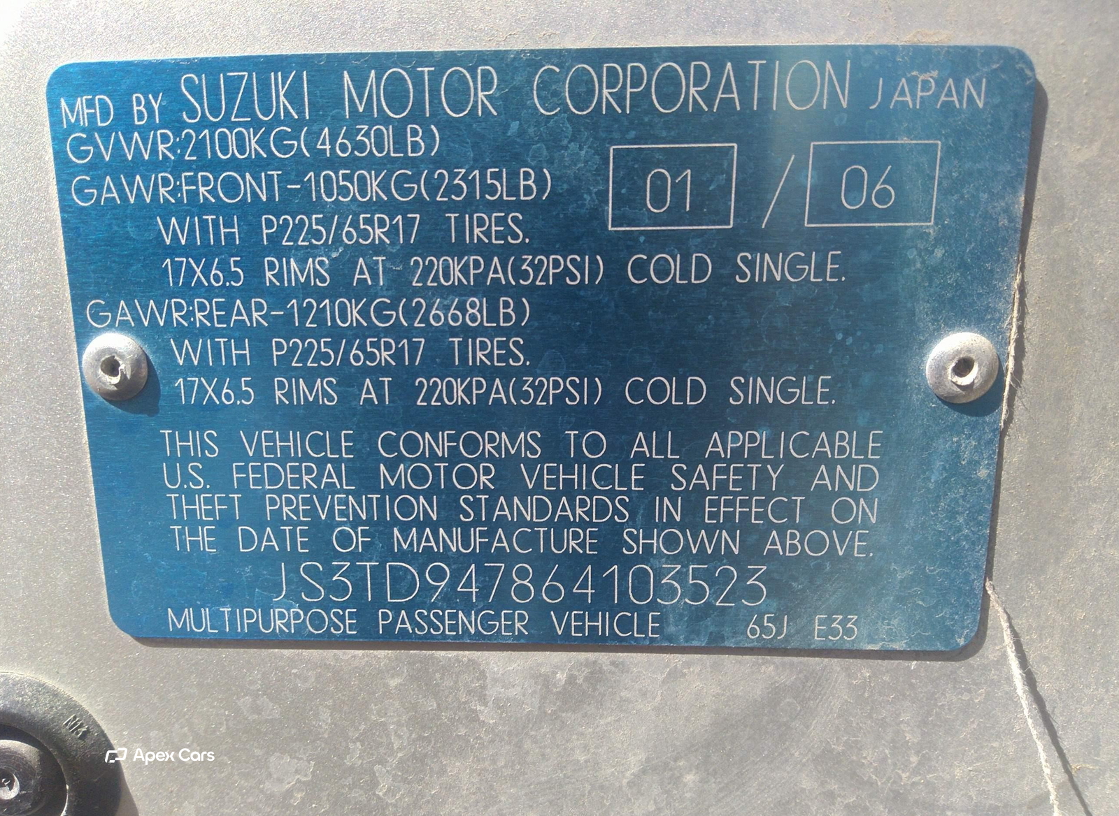 Suzuki Grand Vitara 2006