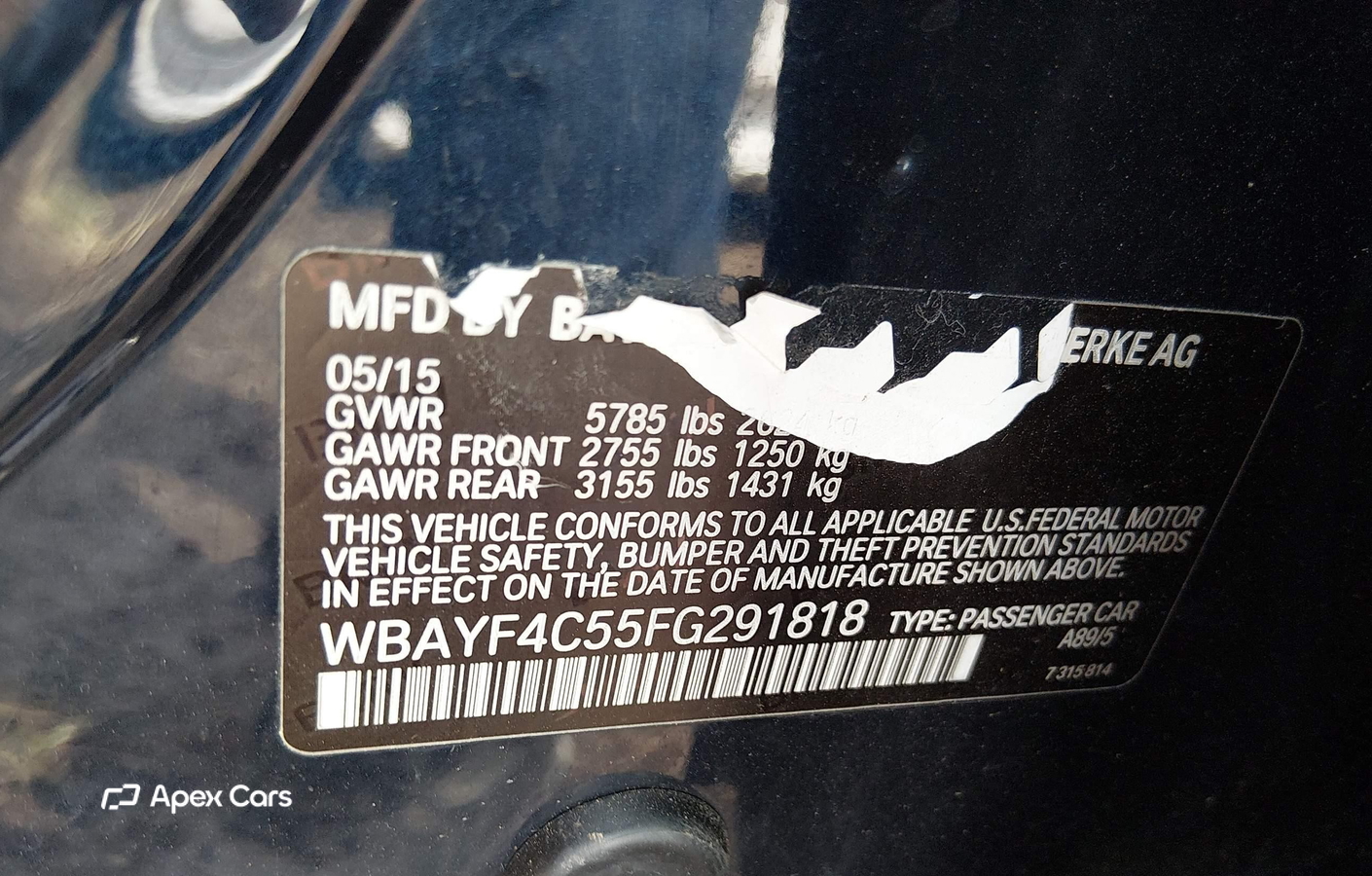 BMW Series 7 2015