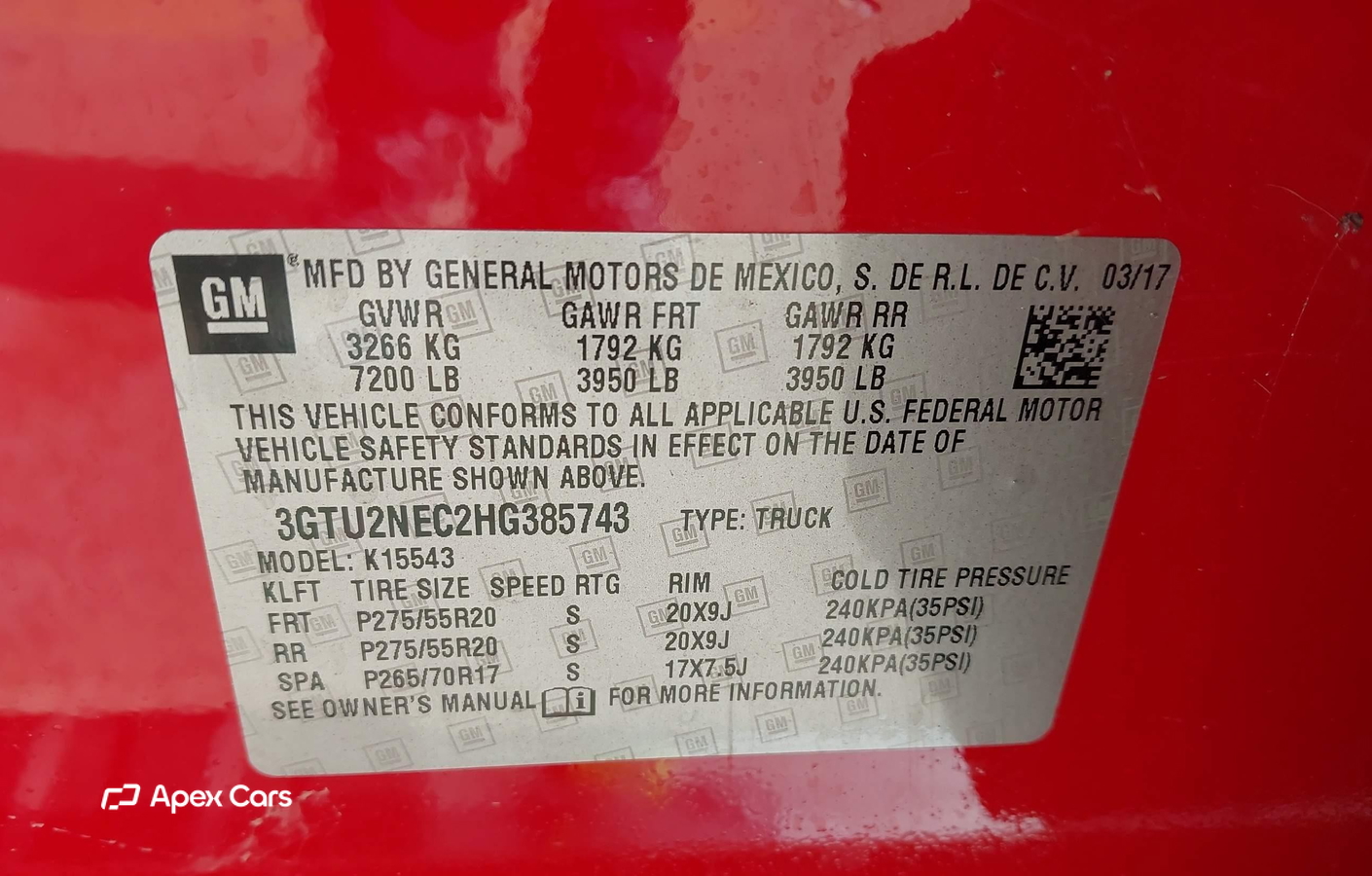GMC Sierra 2017