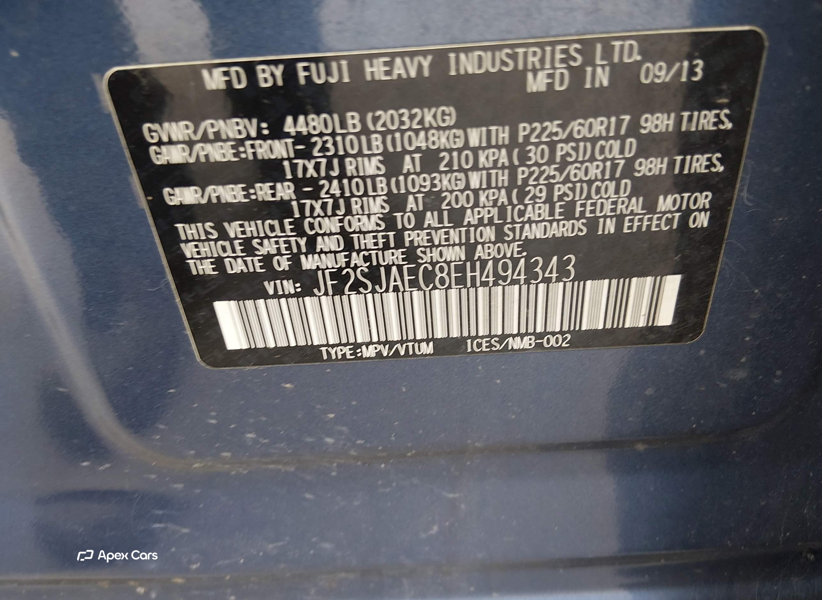 Subaru Forester 2014