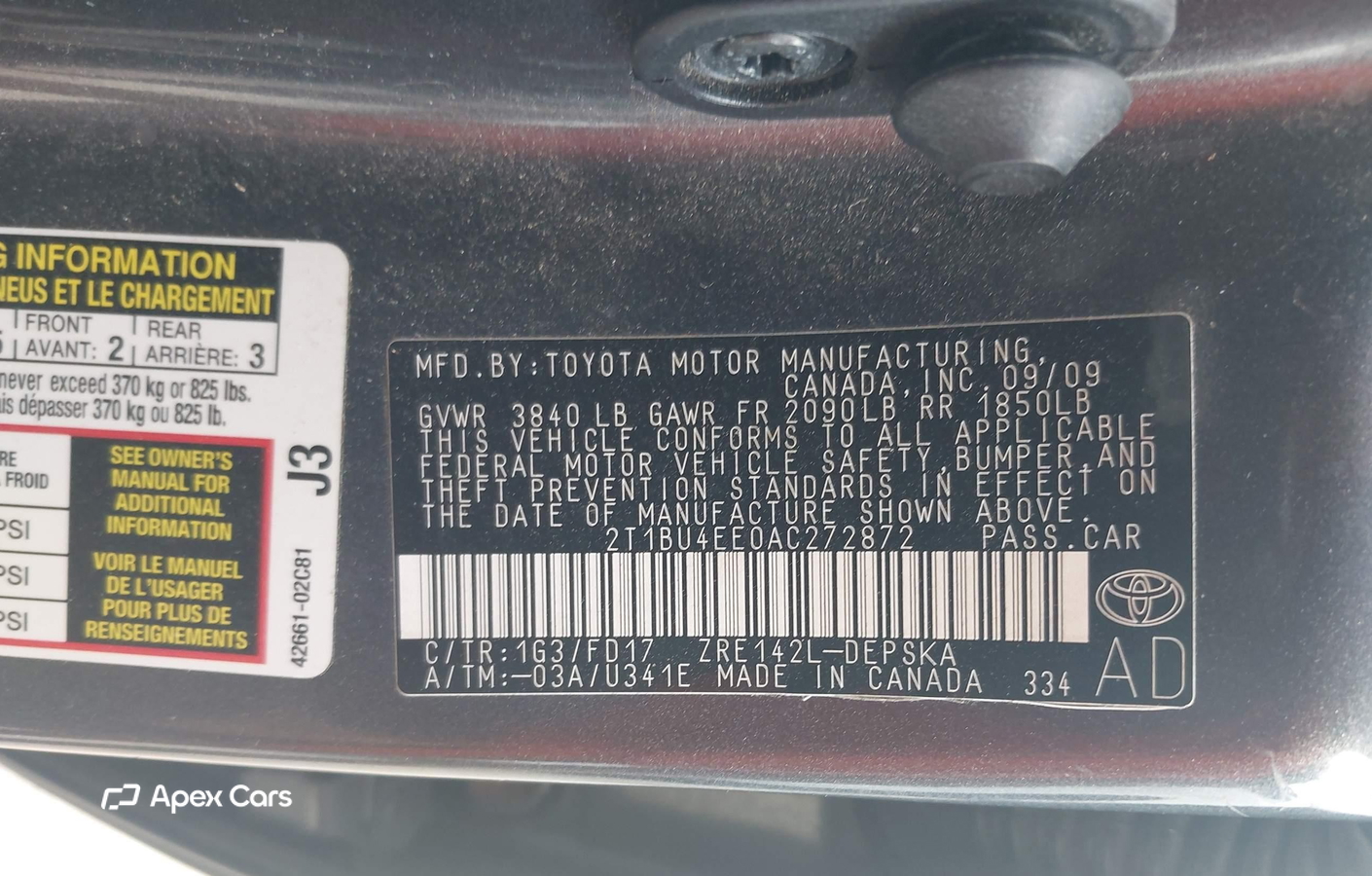 Toyota Corolla 2010