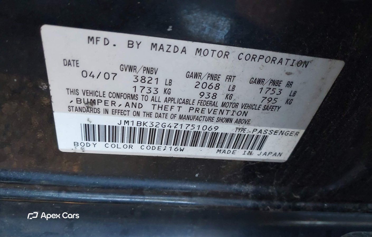 Mazda 3 2007