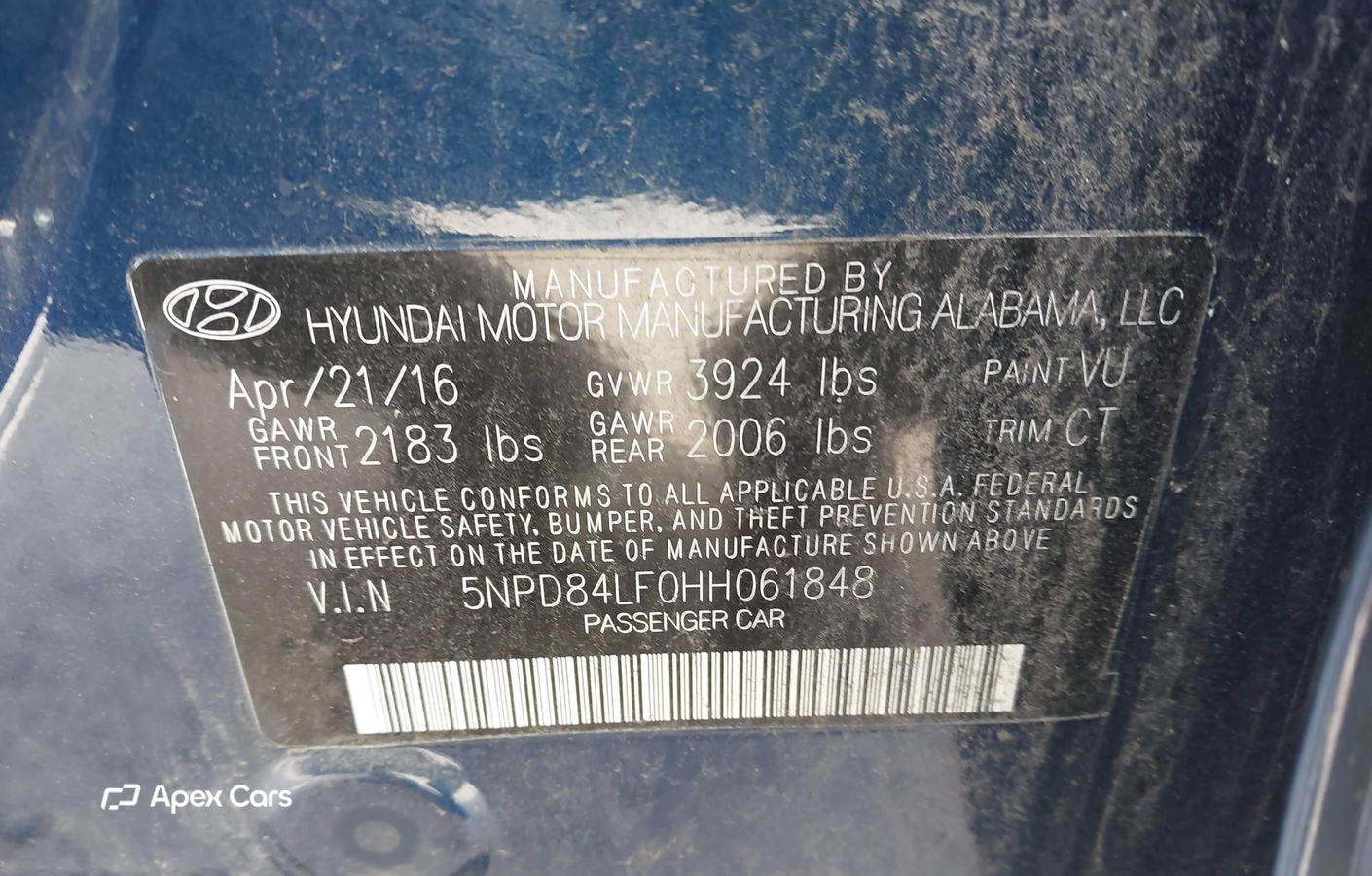 Hyundai Elantra 2017