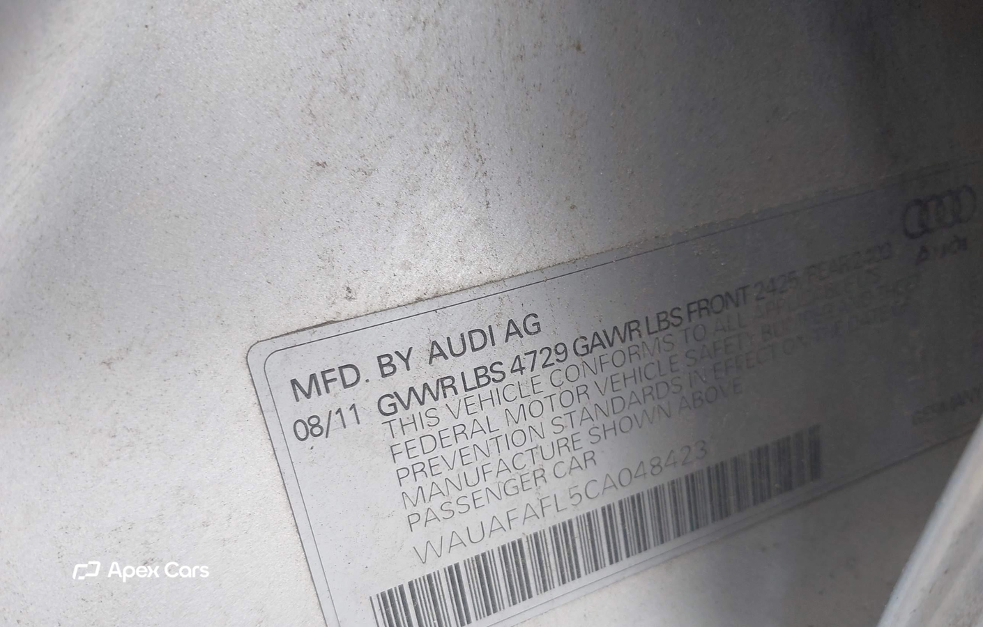 Audi A4 2012