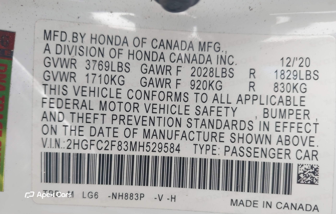 Honda Civic 2021